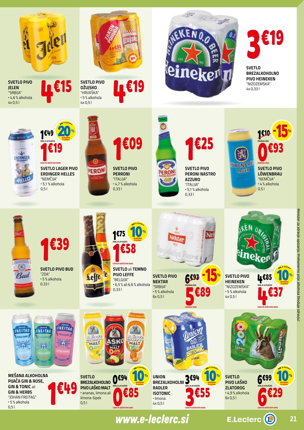 Stran 21. E.Leclerc kataloga - Akcijska Ponudba od Srede od 14.02.2026.