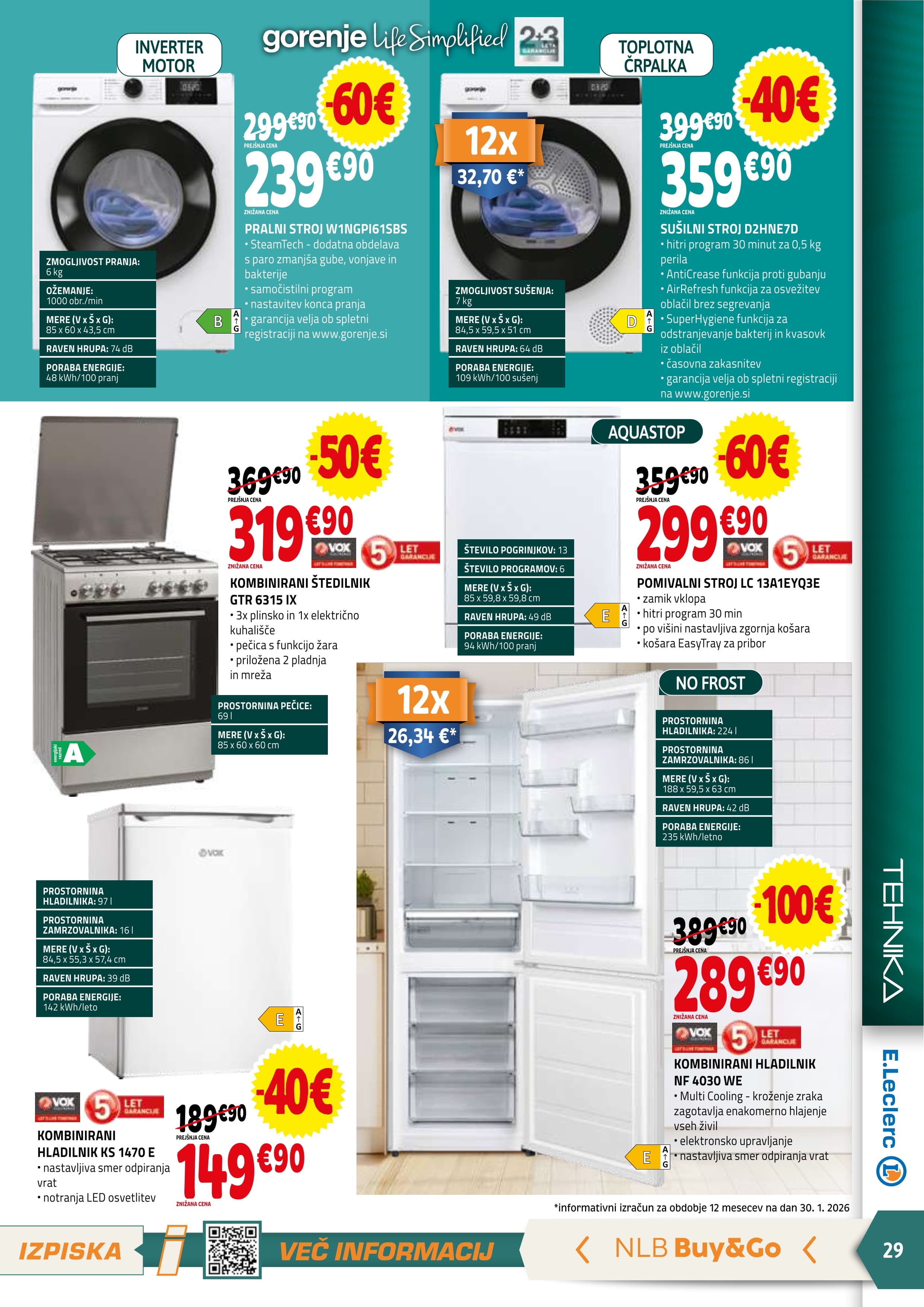 Stran 29. E.Leclerc kataloga - Akcijska Ponudba od Srede