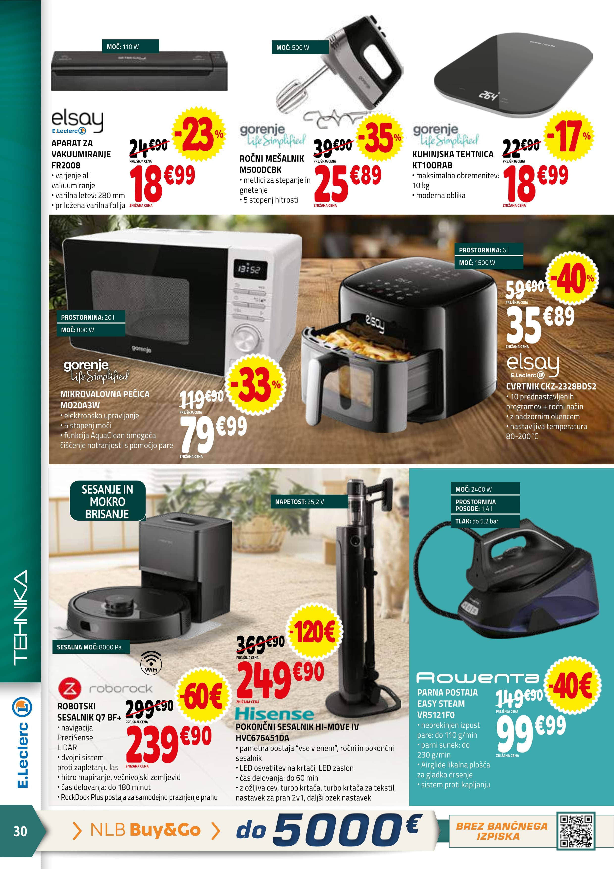 Stran 30. E.Leclerc kataloga - Akcijska Ponudba od Srede