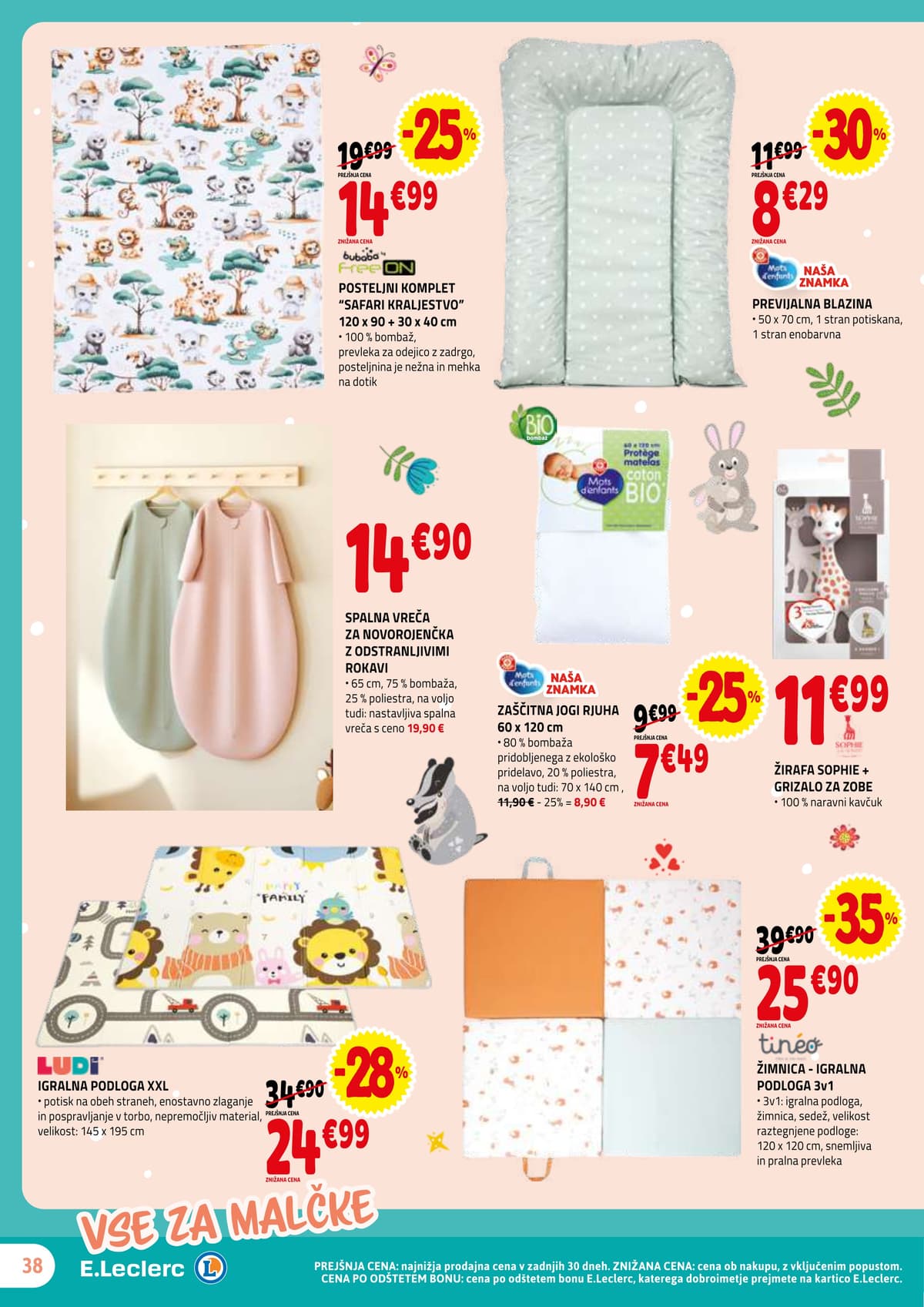 Stran 38. E.Leclerc kataloga - Akcijska Ponudba od Srede od 14.02.2026.