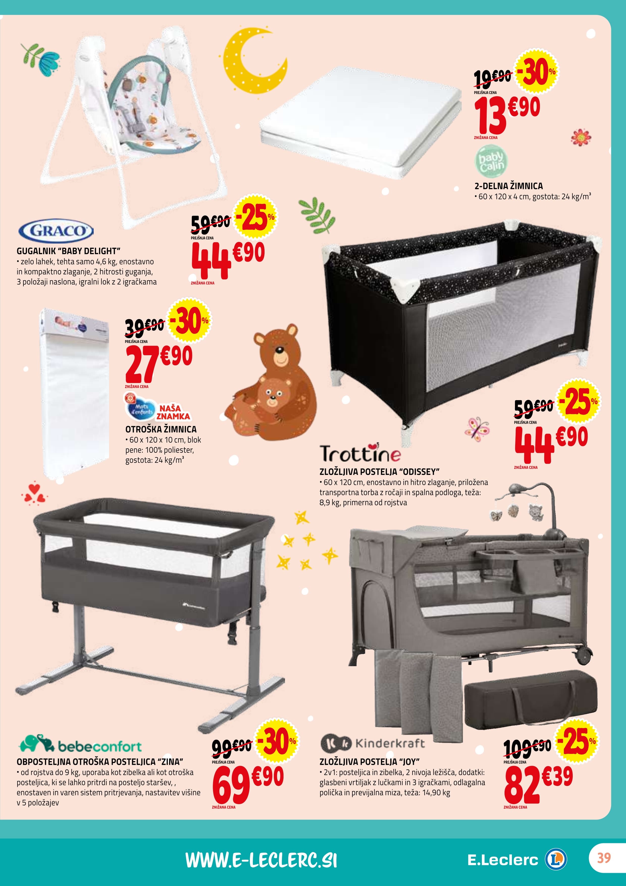 Stran 39. E.Leclerc kataloga - Akcijska Ponudba od Srede