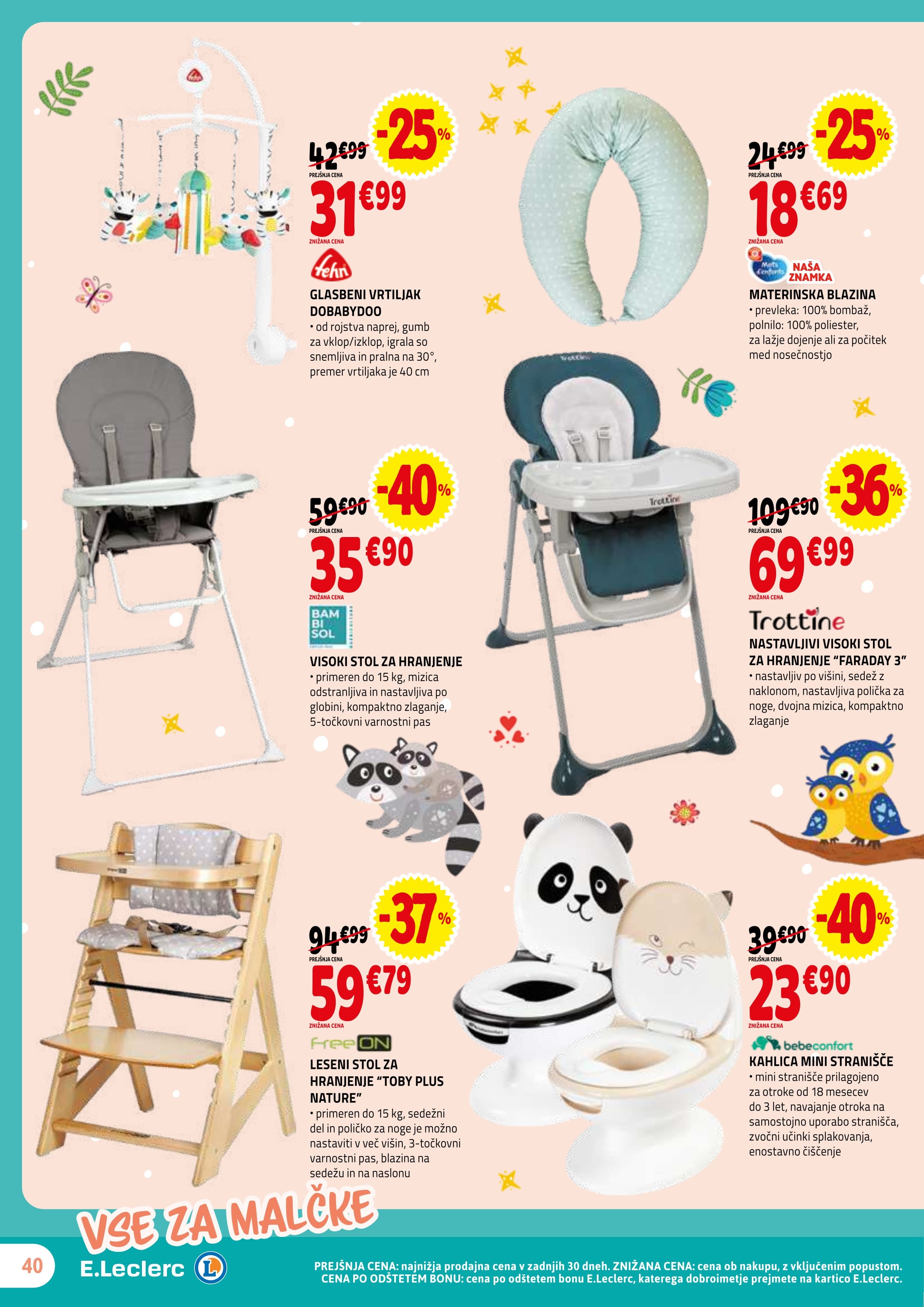 Stran 40. E.Leclerc kataloga - Akcijska Ponudba od Srede