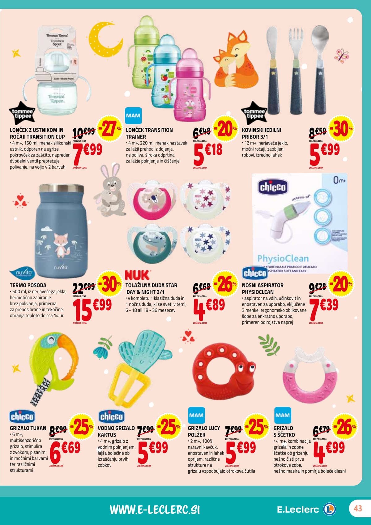 Stran 43. E.Leclerc kataloga - Akcijska Ponudba od Srede od 14.02.2026.