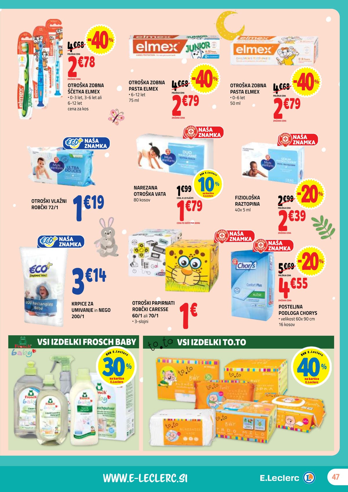 Stran 47. E.Leclerc kataloga - Akcijska Ponudba od Srede od 14.02.2026.