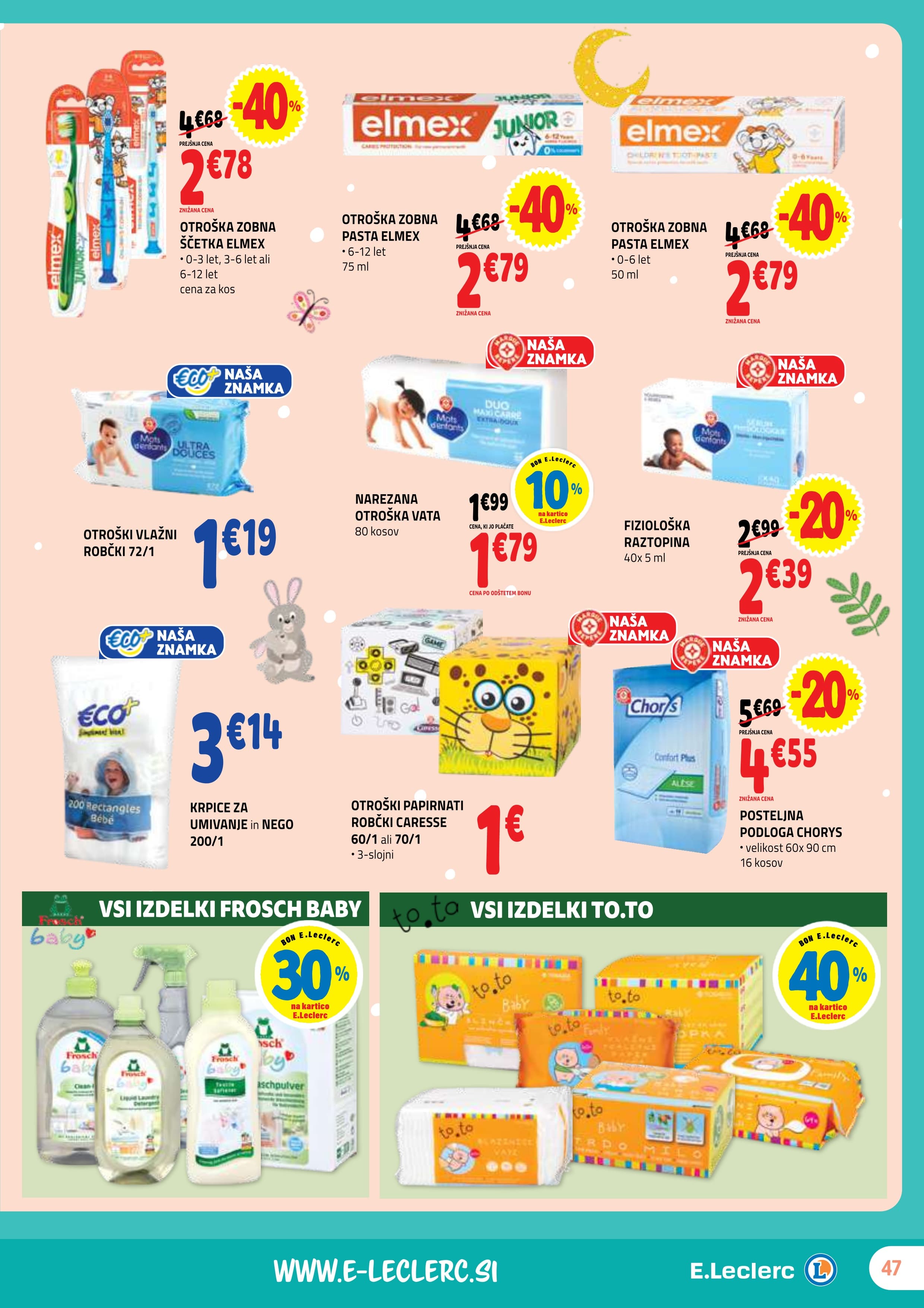 Stran 47. E.Leclerc kataloga - Akcijska Ponudba od Srede