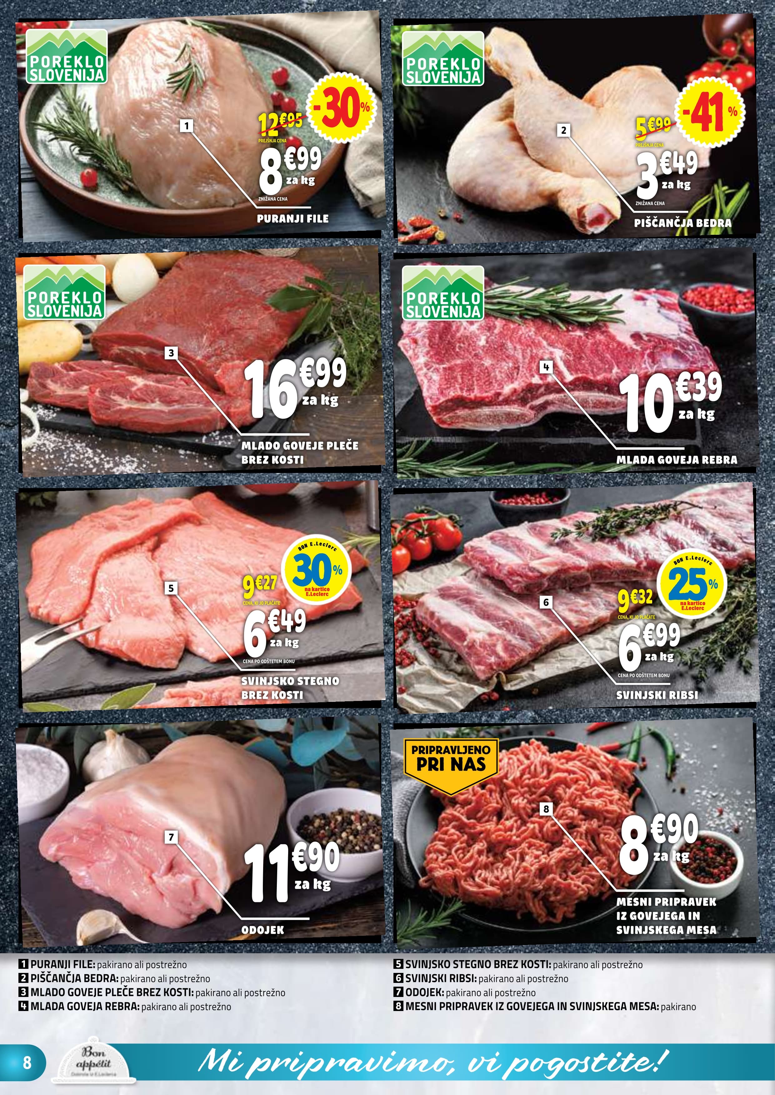Stran 8. E.Leclerc kataloga - Akcijska Ponudba od Srede
