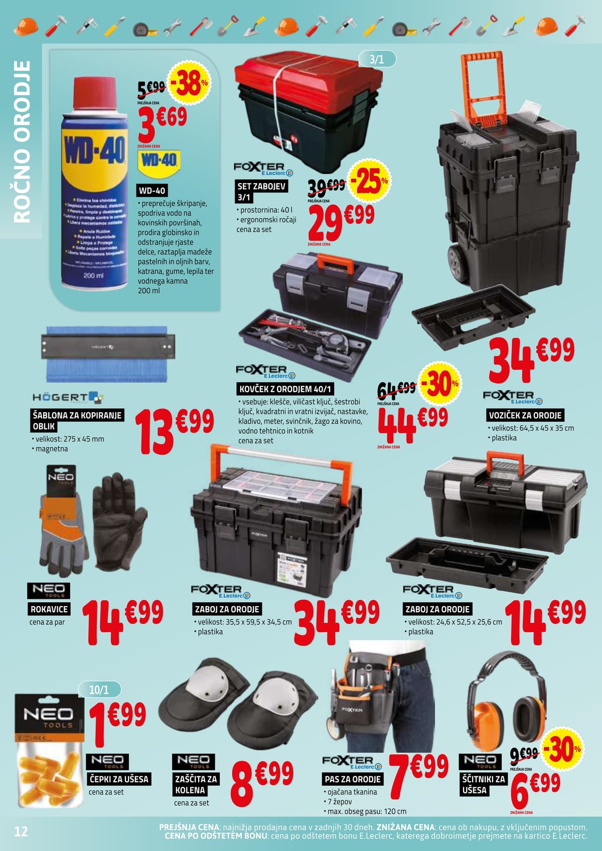 Stran 12. E.Leclerc kataloga - Vse za Mojstre od 14.02.2026.