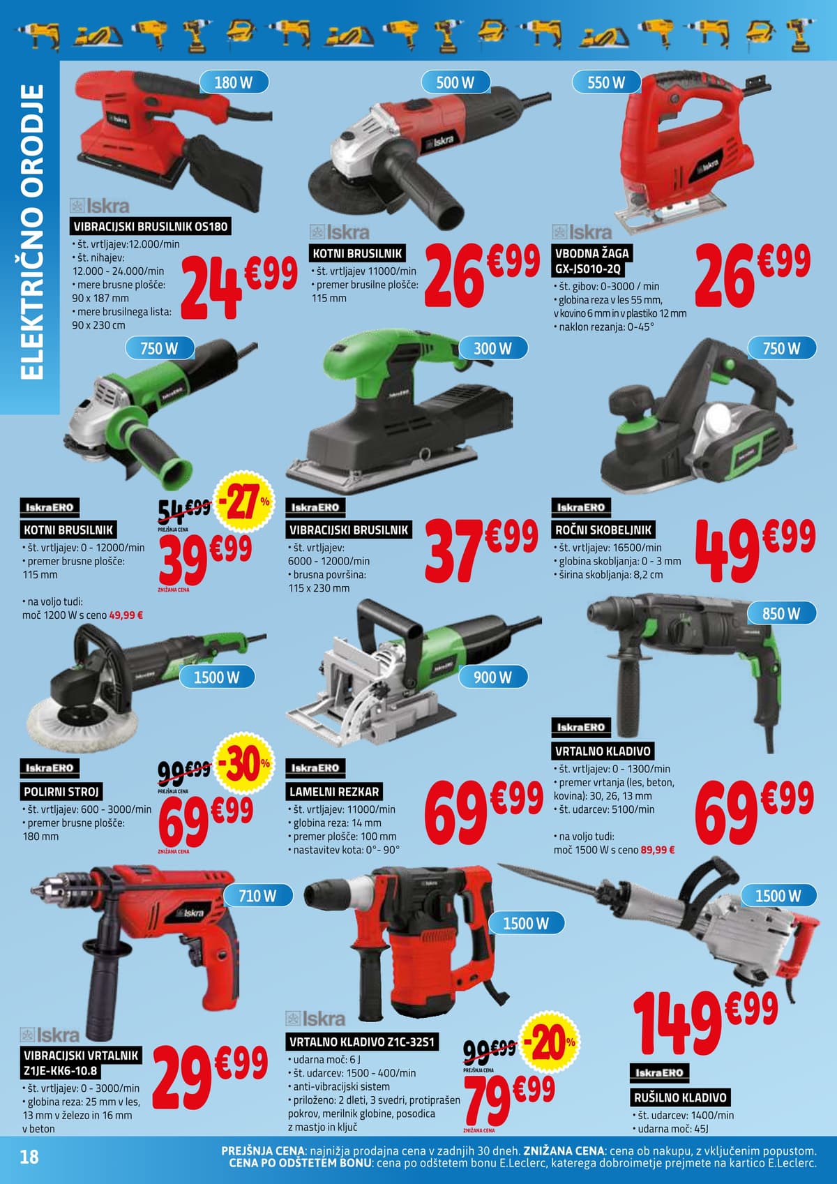 Stran 18. E.Leclerc kataloga - Vse za Mojstre od 14.02.2026.