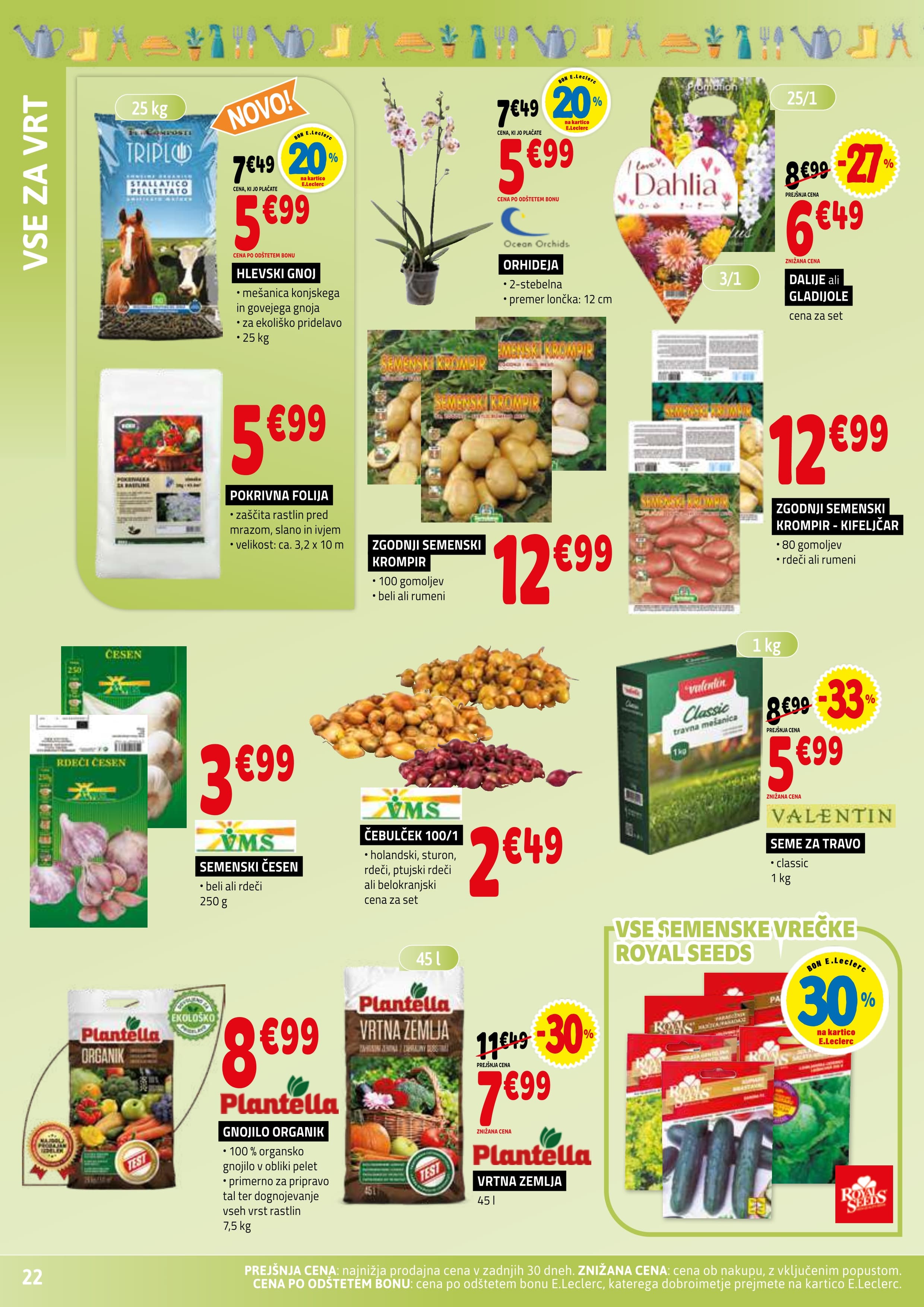 Stran 22. E.Leclerc kataloga - Vse za Mojstre