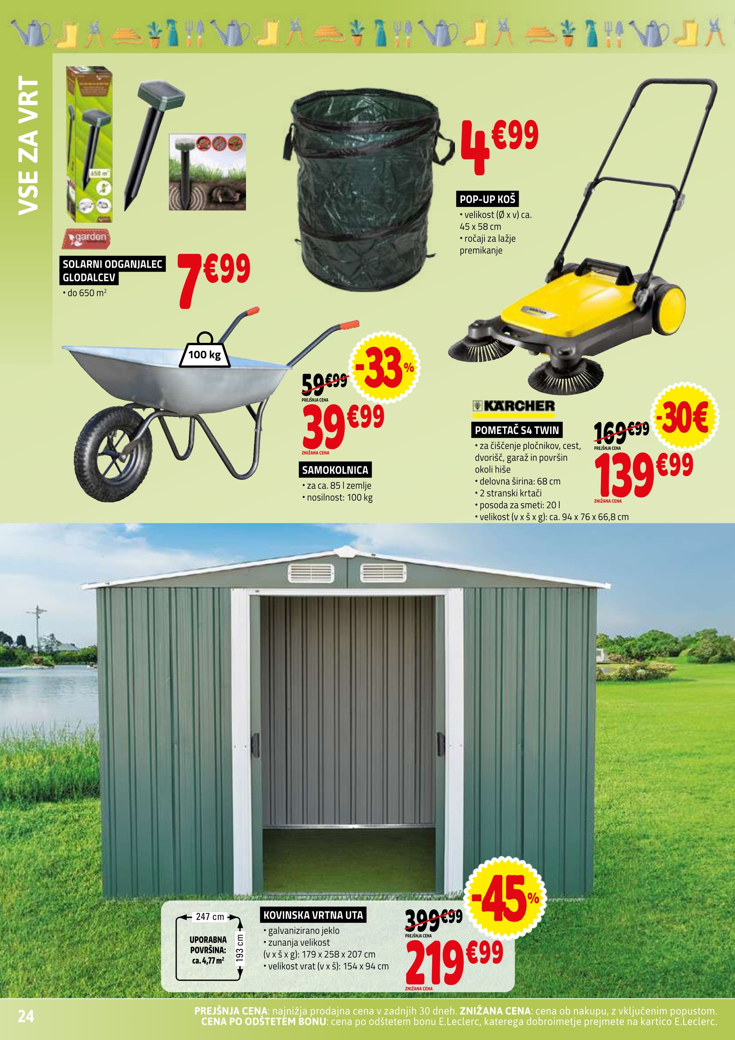 Stran 24. E.Leclerc kataloga - Vse za Mojstre