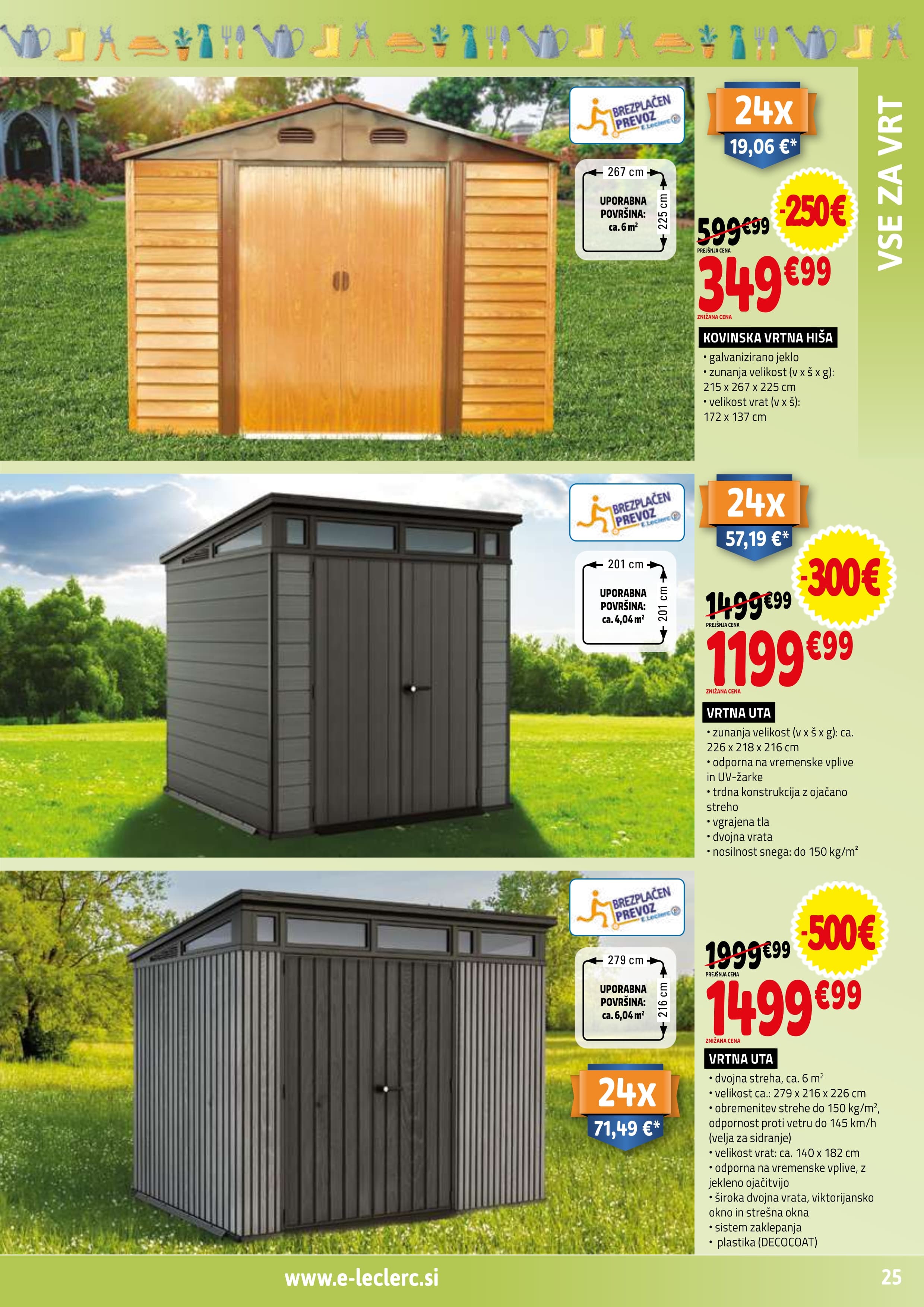 Stran 25. E.Leclerc kataloga - Vse za Mojstre