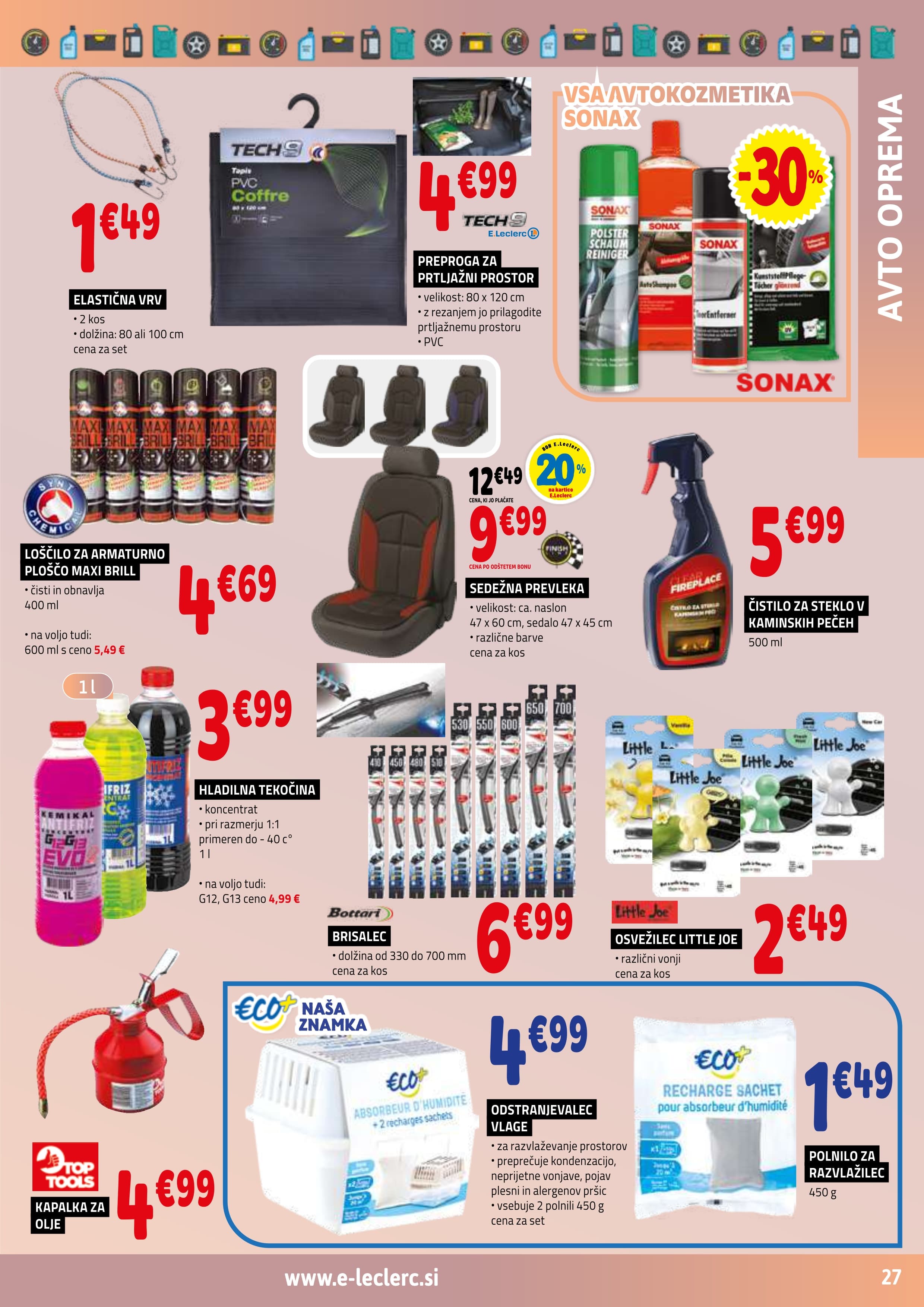 Stran 27. E.Leclerc kataloga - Vse za Mojstre