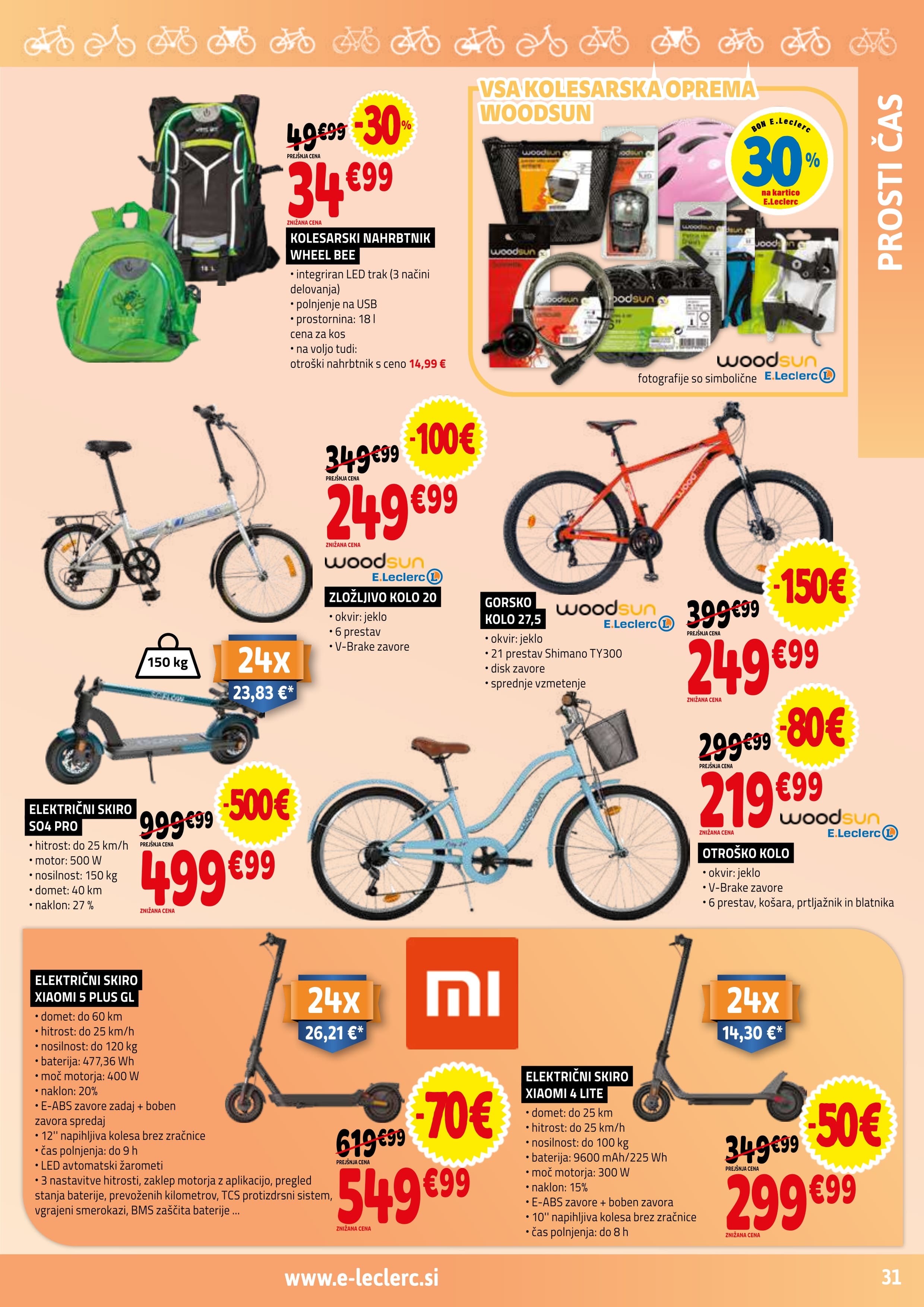 Stran 31. E.Leclerc kataloga - Vse za Mojstre