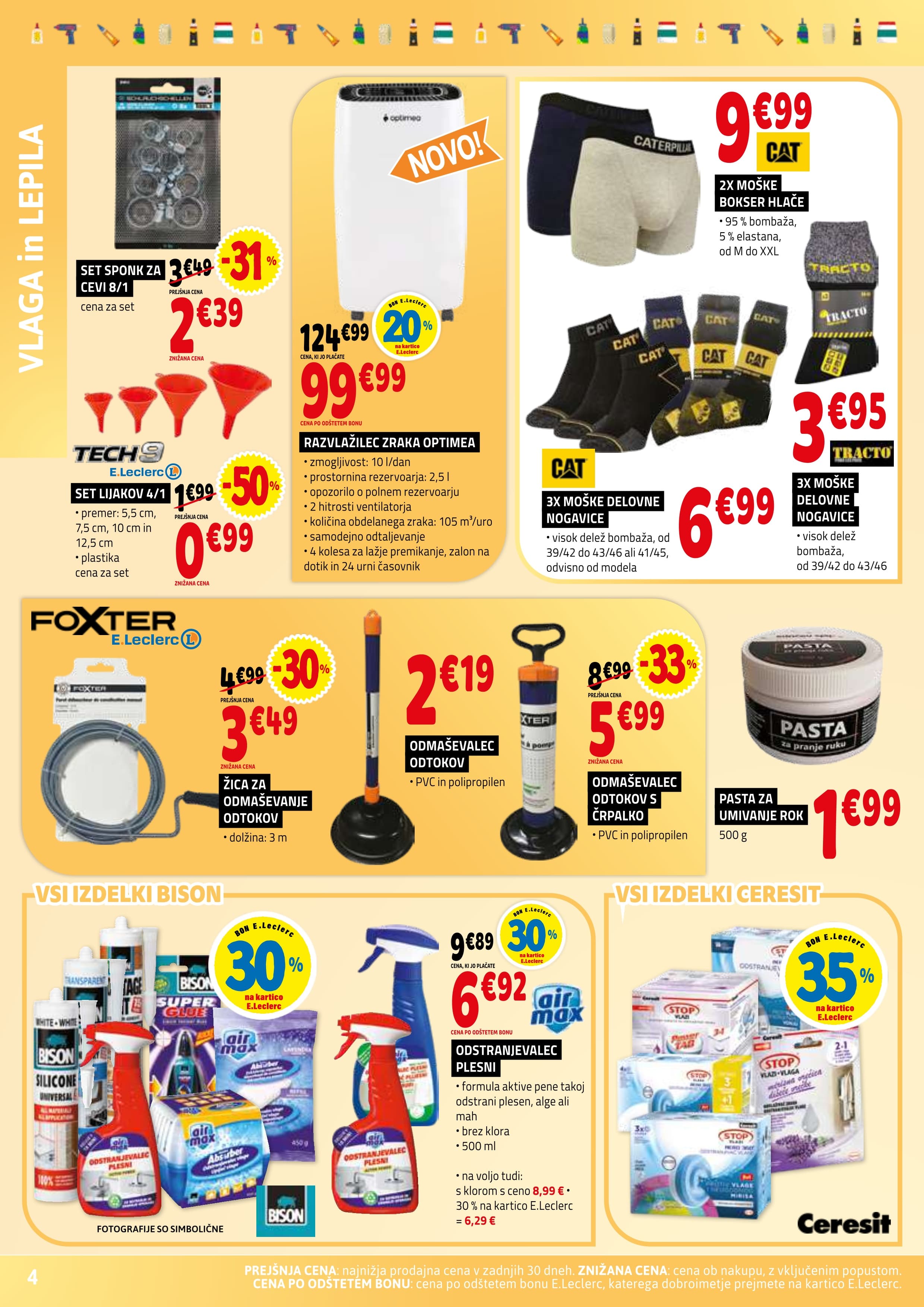 Stran 4. E.Leclerc kataloga - Vse za Mojstre
