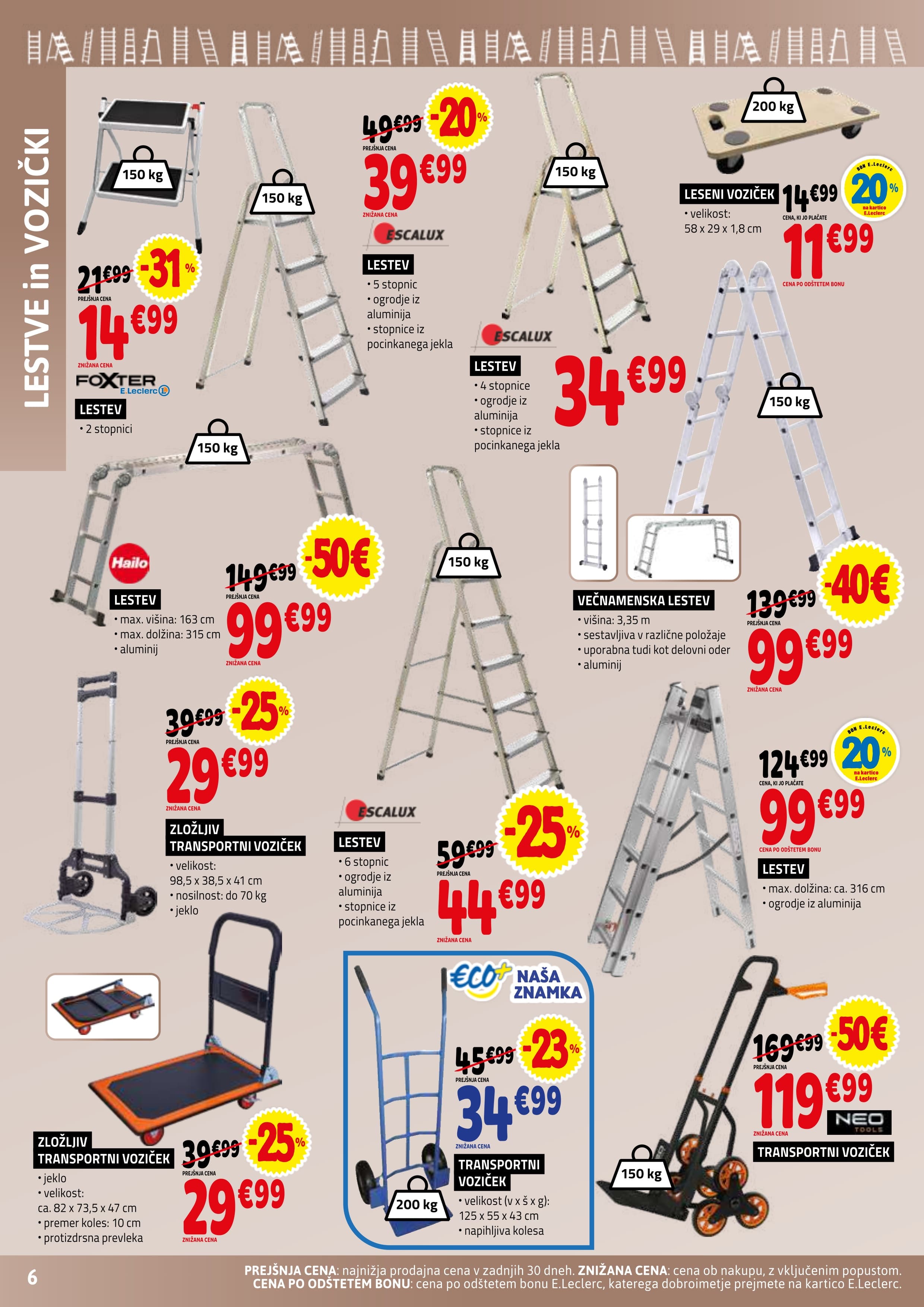 Stran 6. E.Leclerc kataloga - Vse za Mojstre
