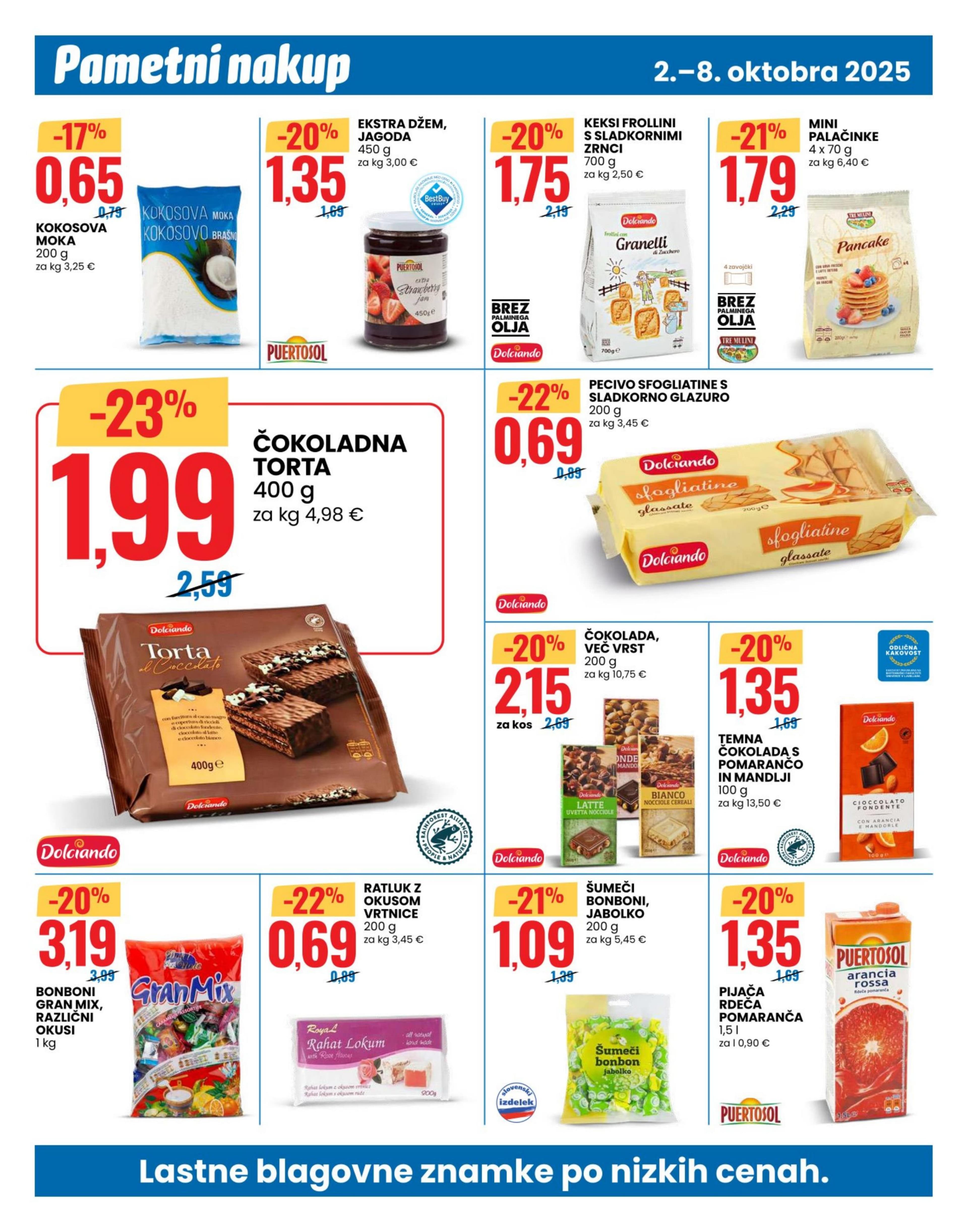 Stran 10. Eurospin kataloga - Akcije od 02.10. do 08.10.2025.