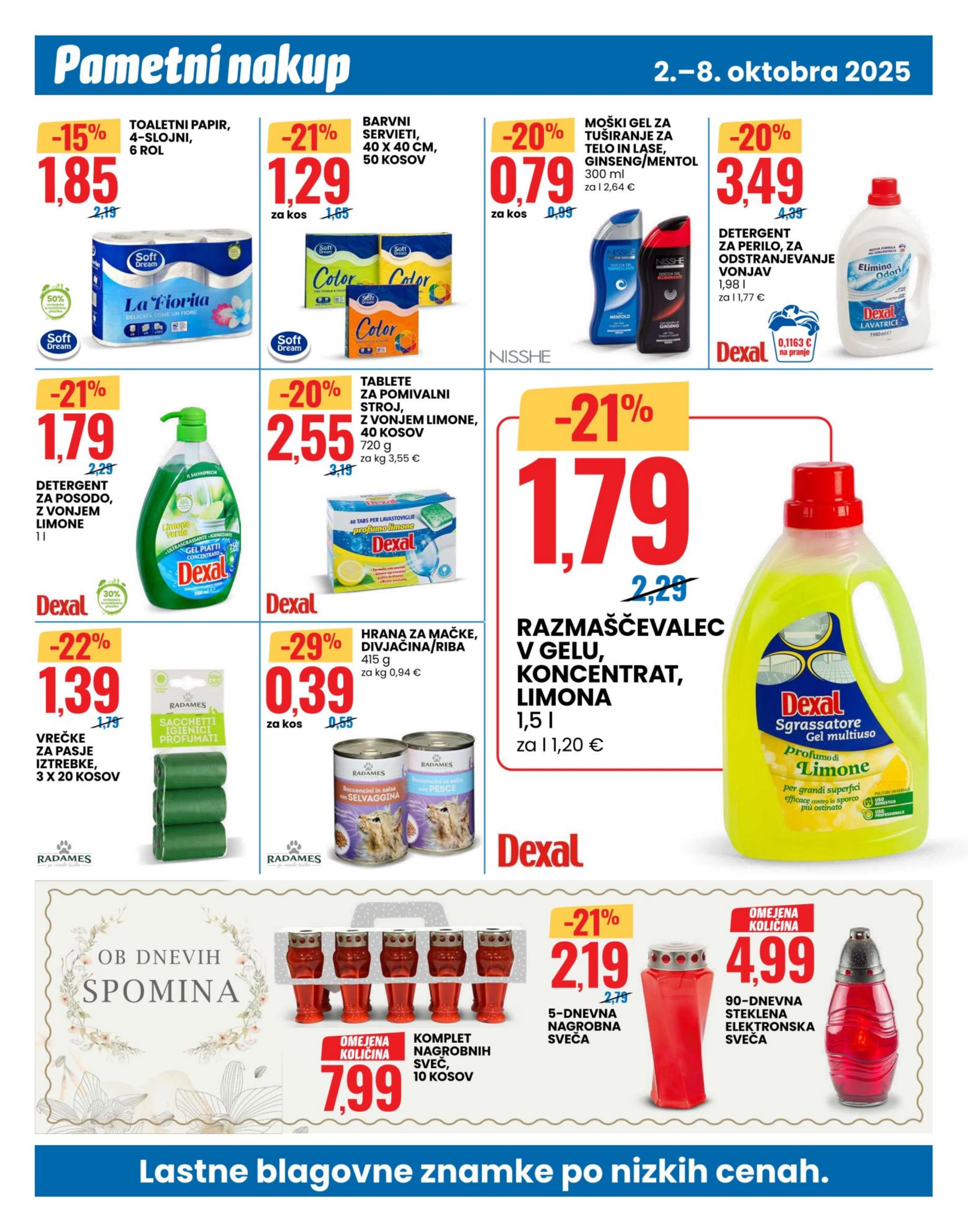 Stran 12. Eurospin kataloga - Akcije od 02.10. do 08.10.2025.