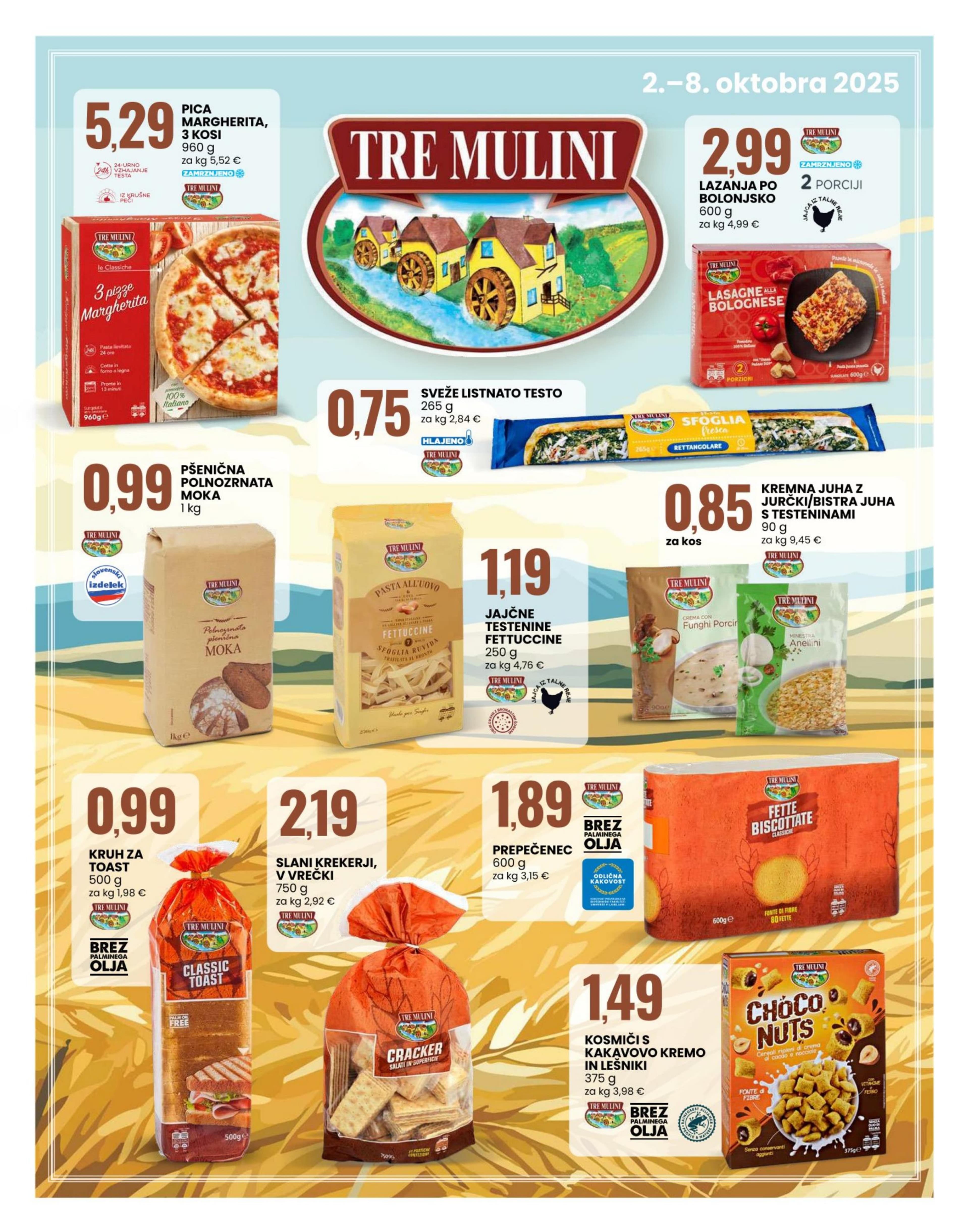 Stran 13. Eurospin kataloga - Akcije od 02.10. do 08.10.2025.