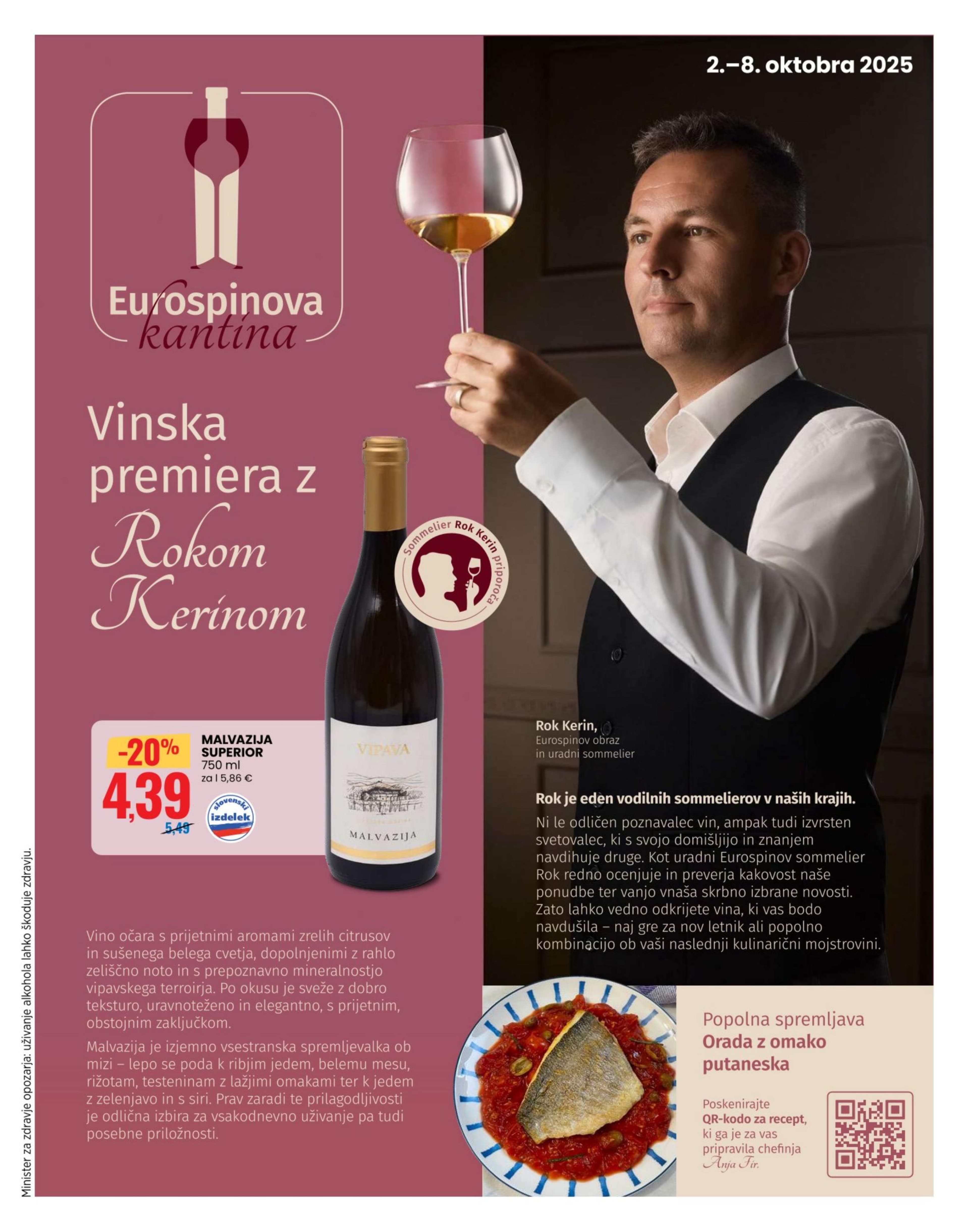 Stran 14. Eurospin kataloga - Akcije od 02.10. do 08.10.2025.