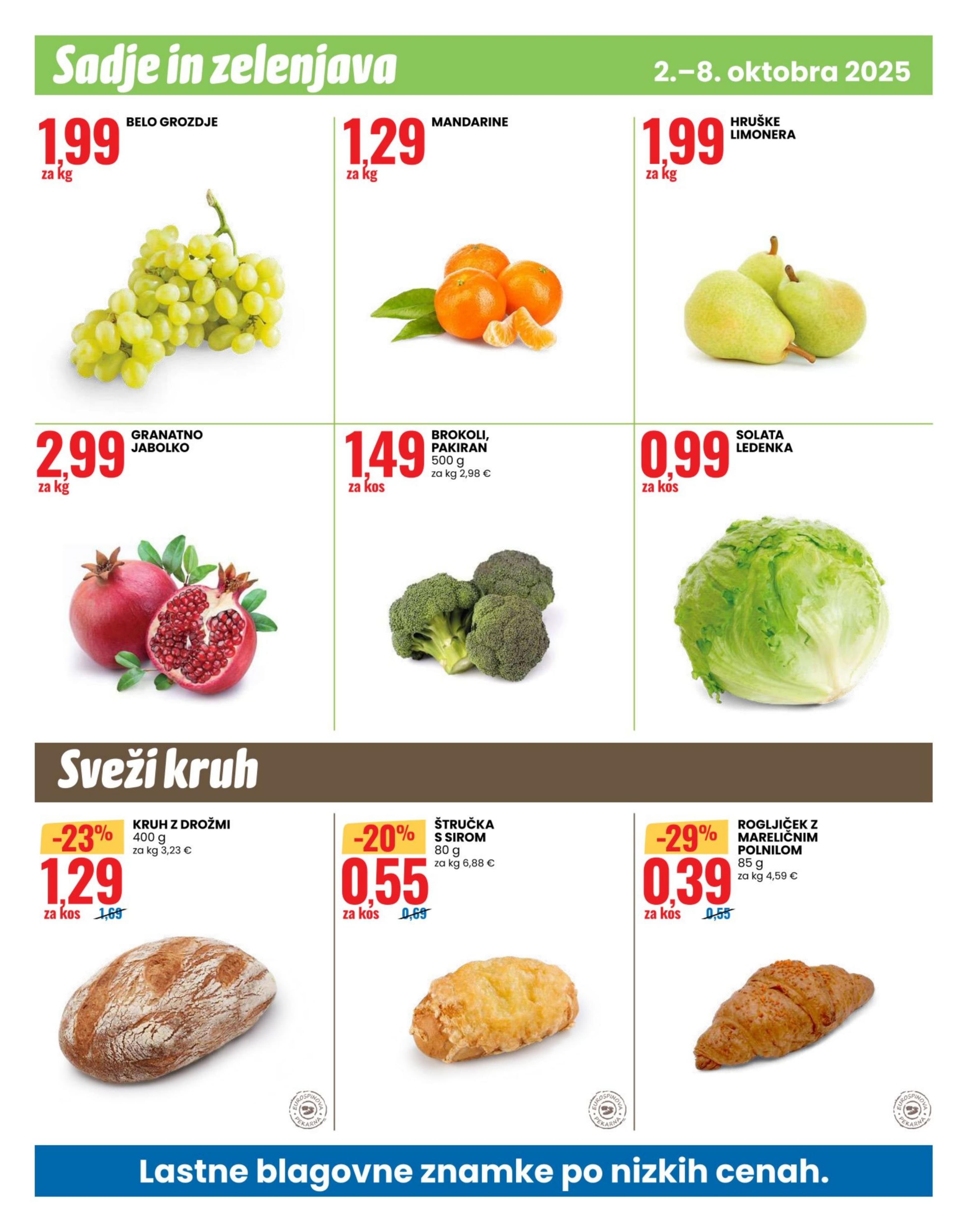 Stran 16. Eurospin kataloga - Akcije od 02.10. do 08.10.2025.