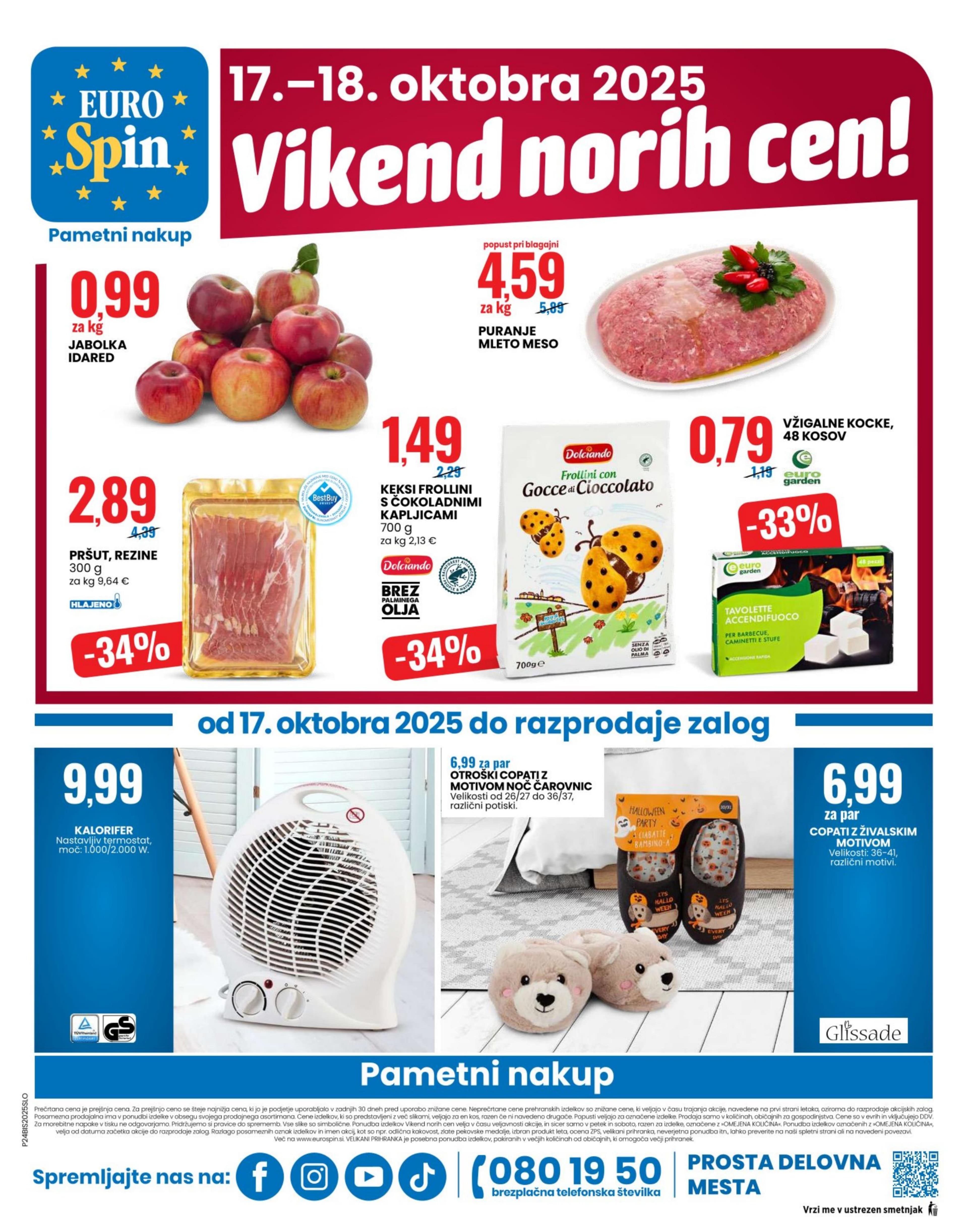 Stran 16. Eurospin kataloga - Akcije od 16.10. do 22.10.2025.