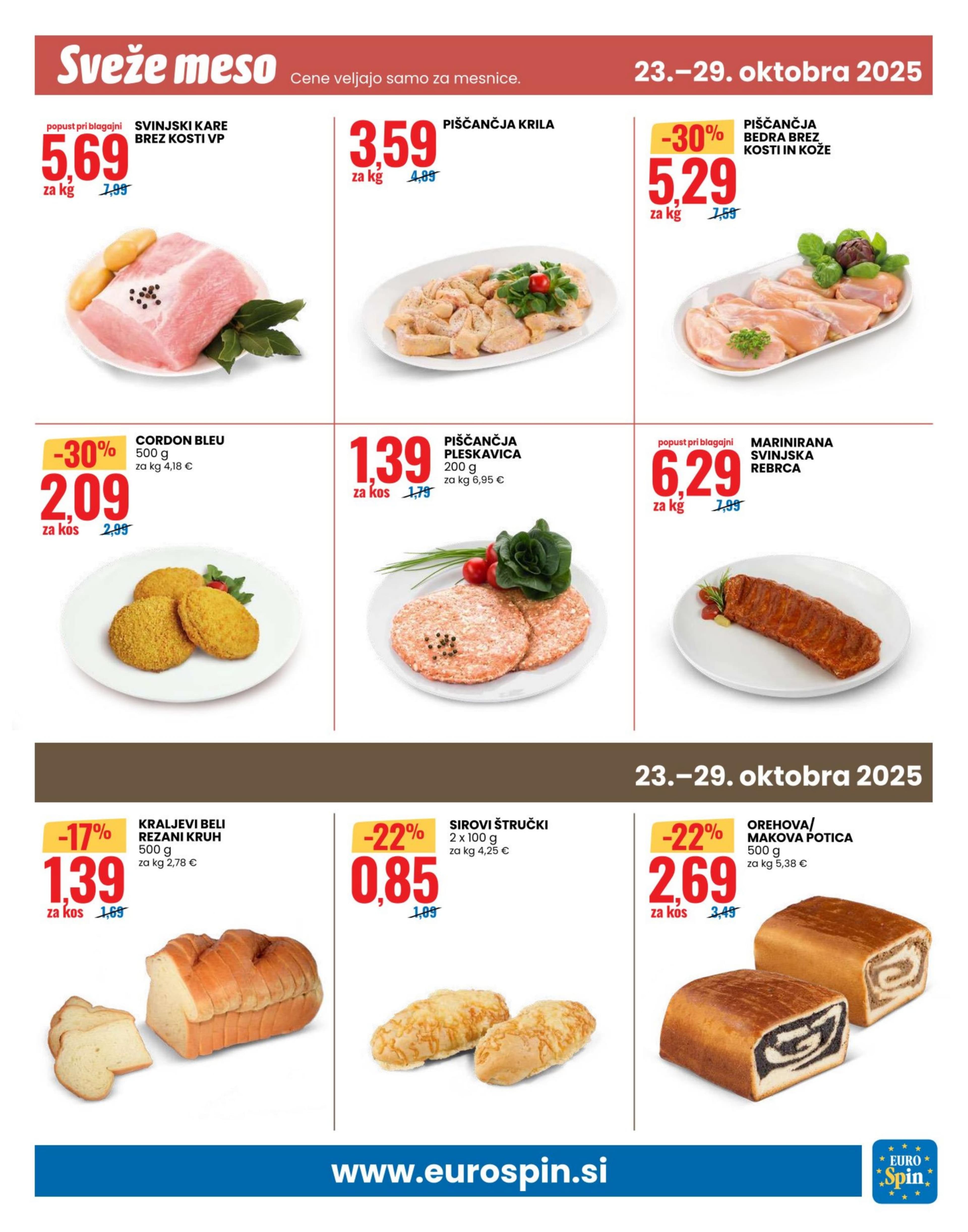 Stran 11. Eurospin kataloga - Akcije od 23.10. do 29.10.2025.