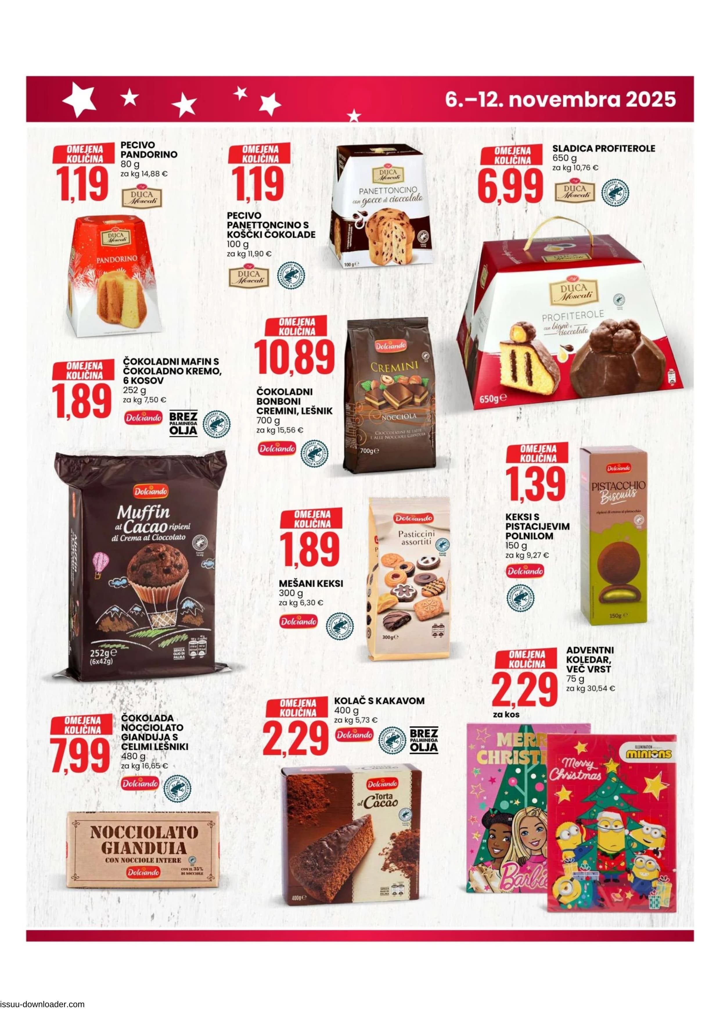 Stran 11. Eurospin kataloga - Akcije od 06.11. do 12.11.2025.