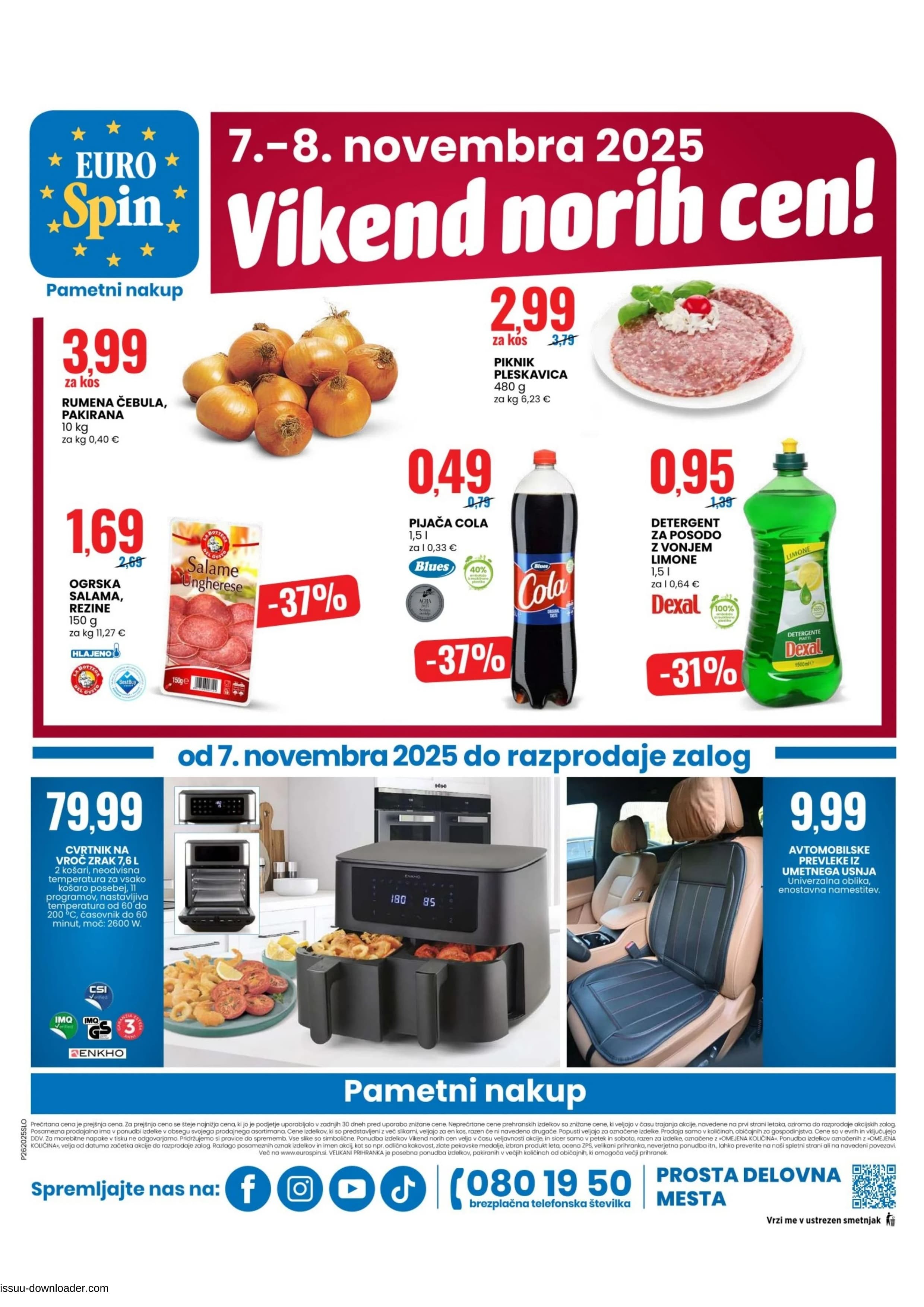 Stran 16. Eurospin kataloga - Akcije od 06.11. do 12.11.2025.