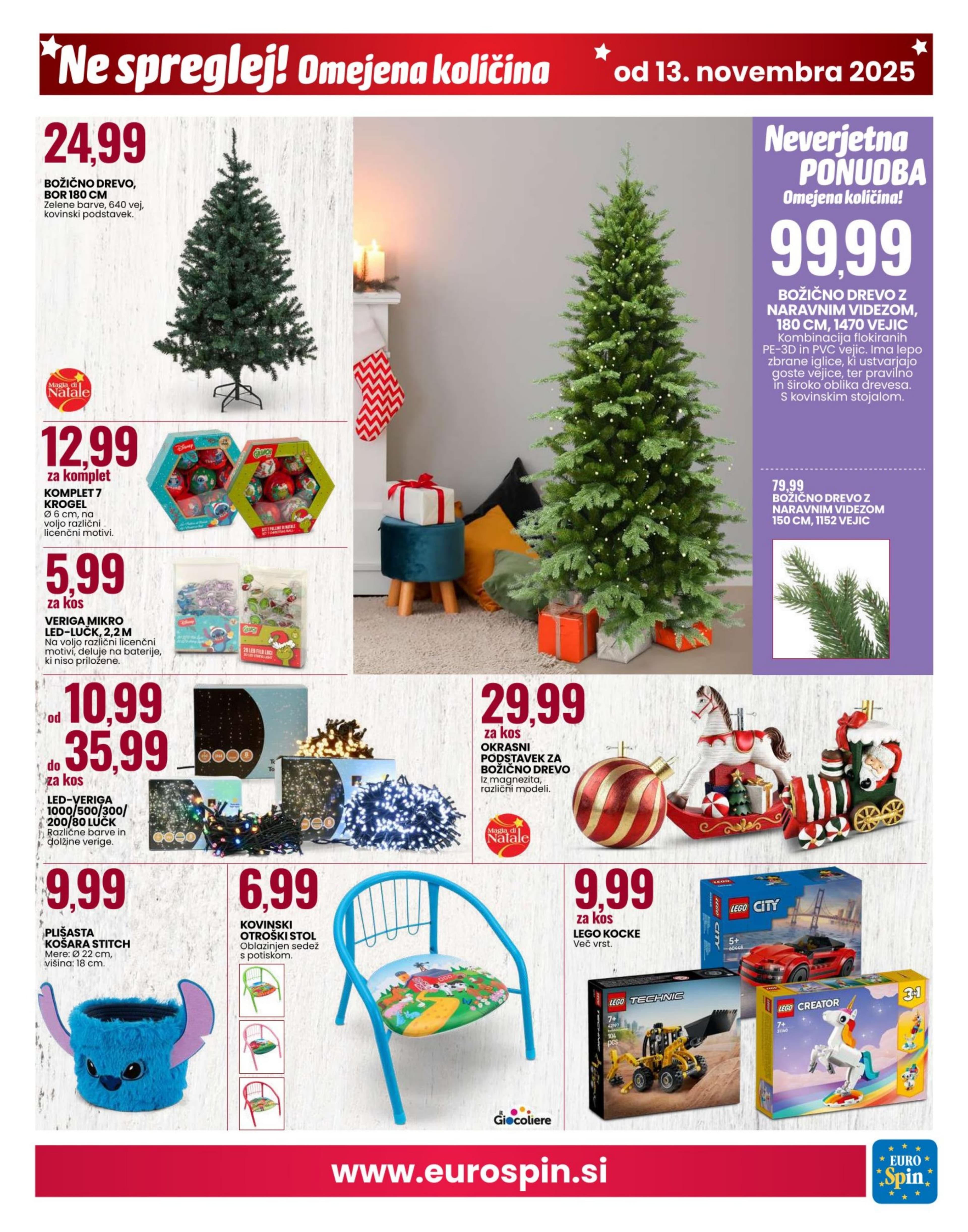 Stran 15. Eurospin kataloga - Akcije od 13.11. do 19.11.2025.