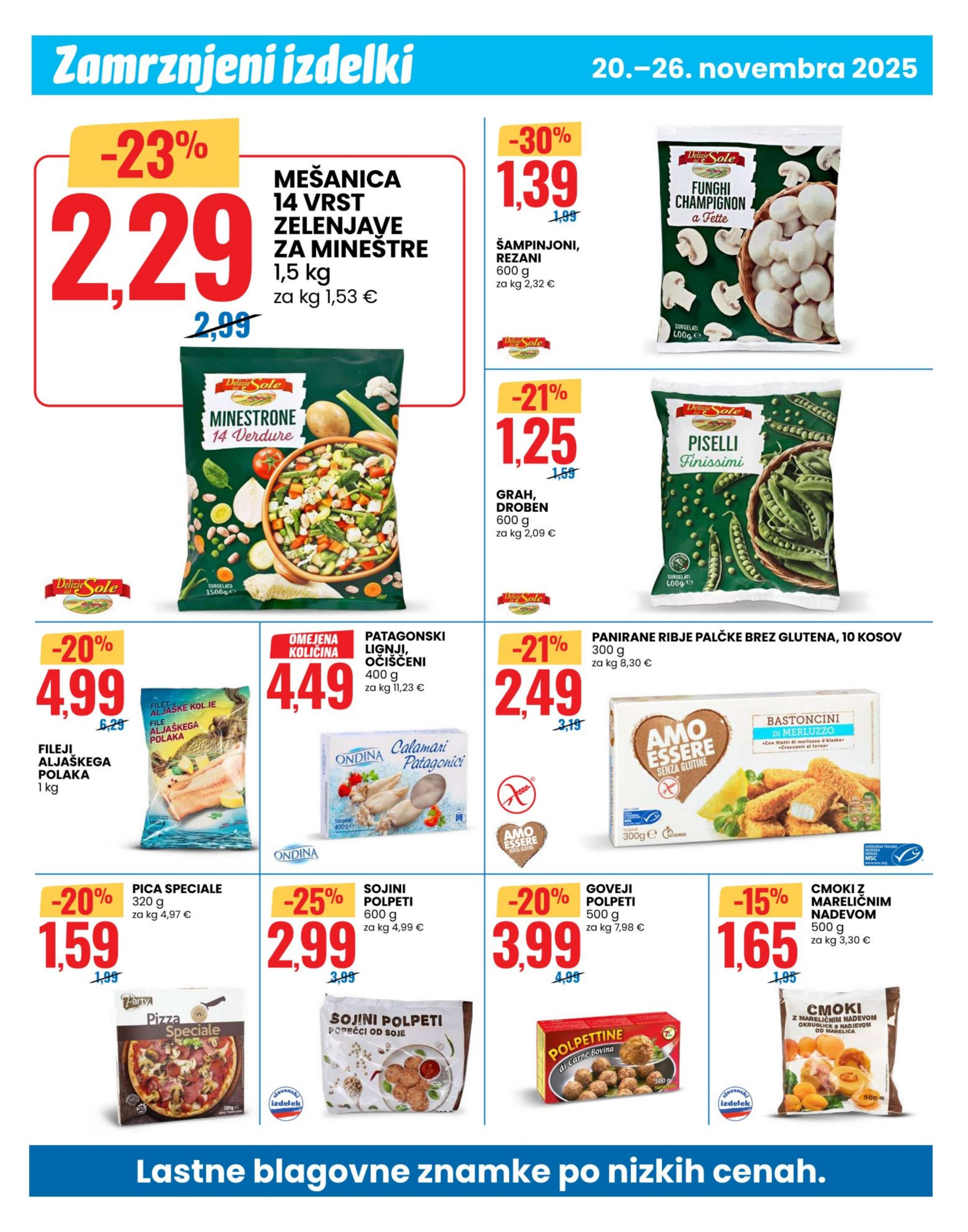 Stran 4. Eurospin kataloga - Akcije od 20.11. do 26.11.2025.
