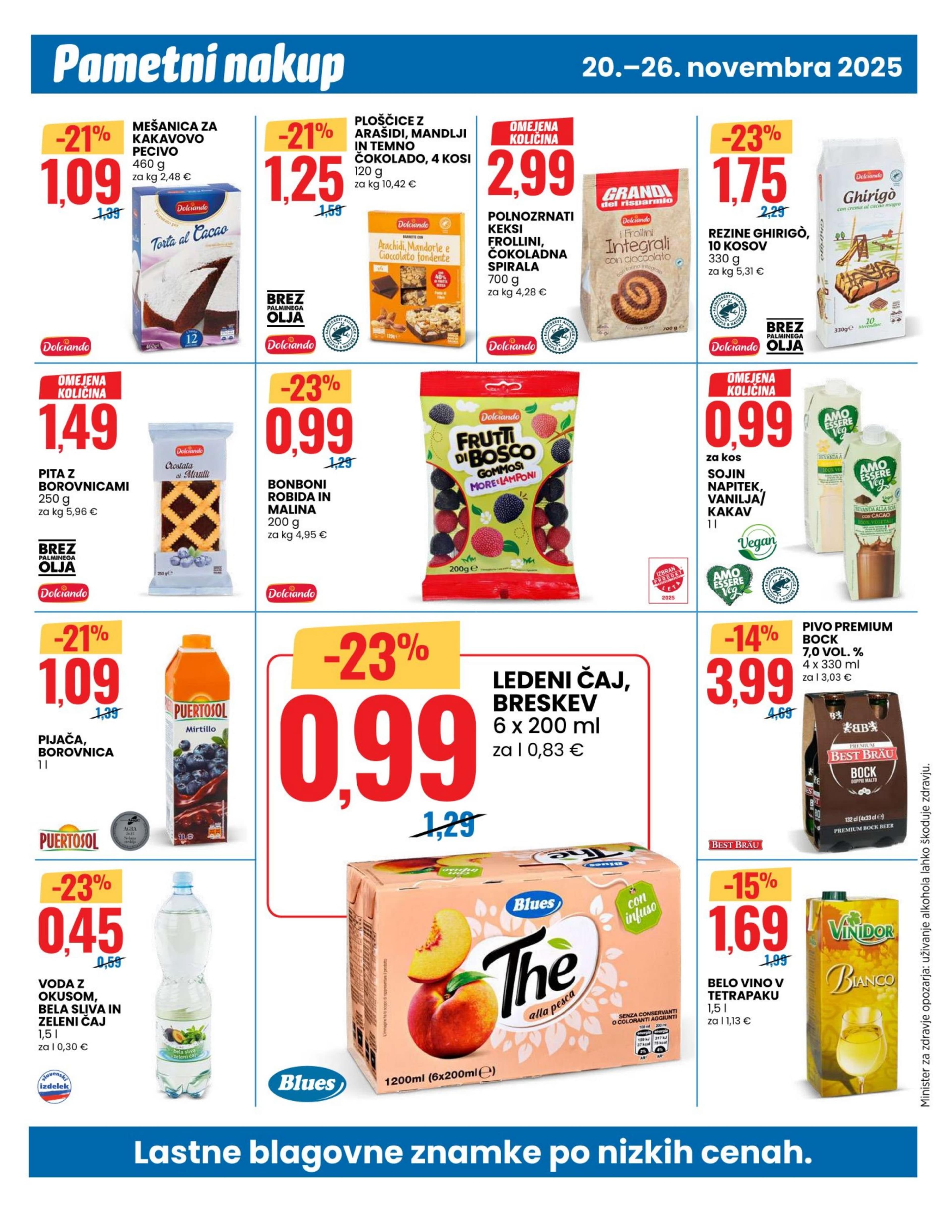 Stran 8. Eurospin kataloga - Akcije od 20.11. do 26.11.2025.