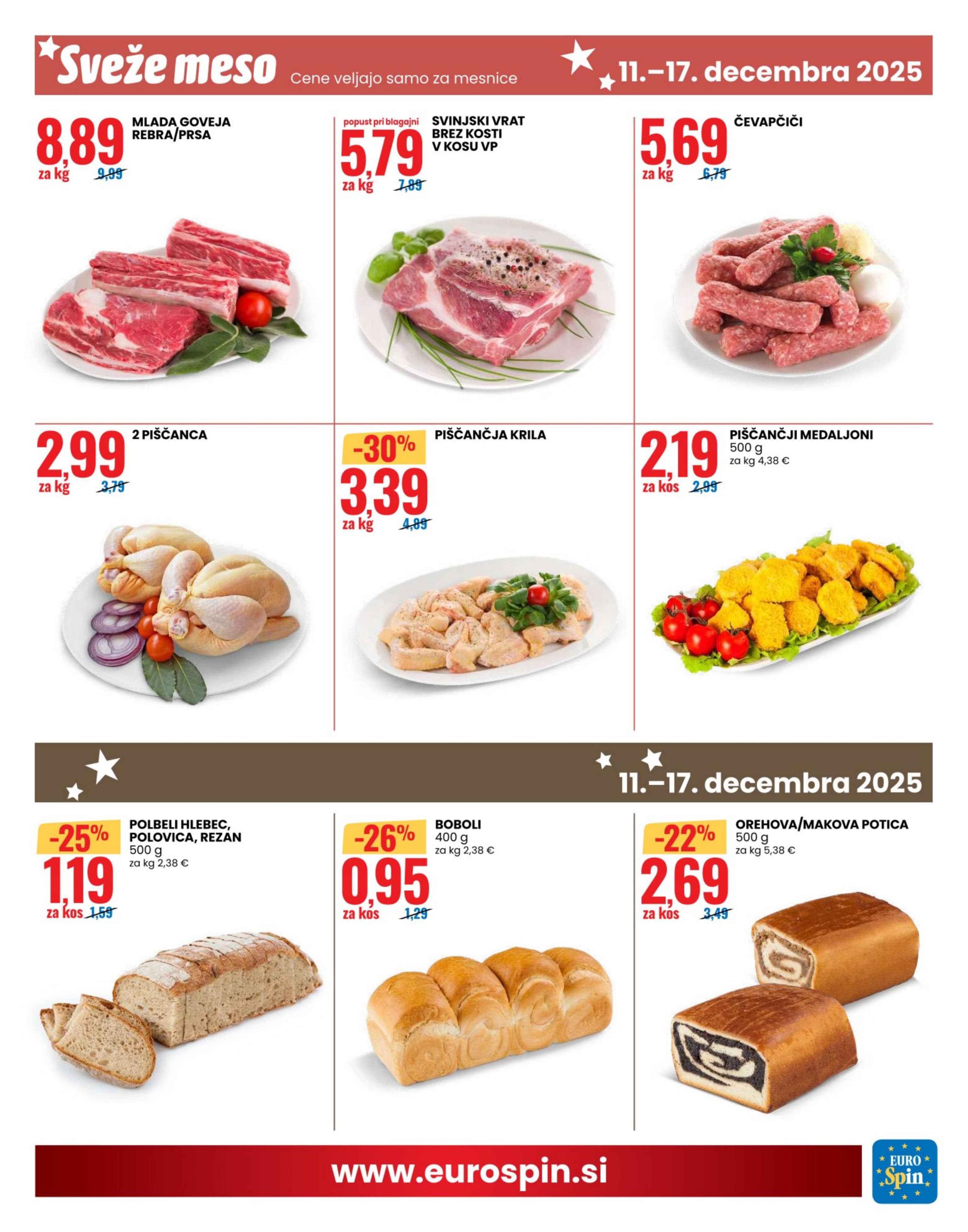 Stran 13. Eurospin kataloga - Akcije od 11.12. do 17.12.2025.