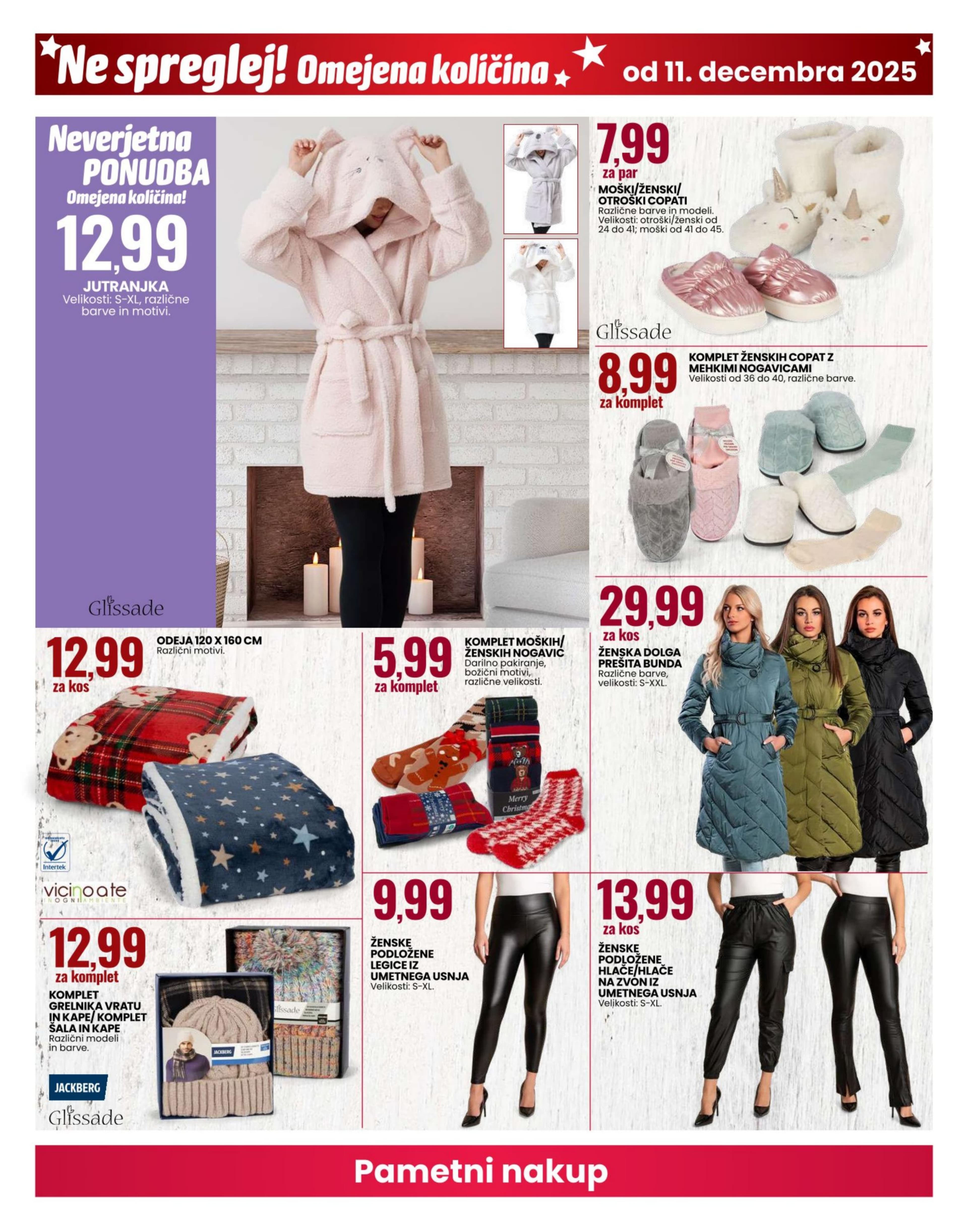 Stran 14. Eurospin kataloga - Akcije od 11.12. do 17.12.2025.