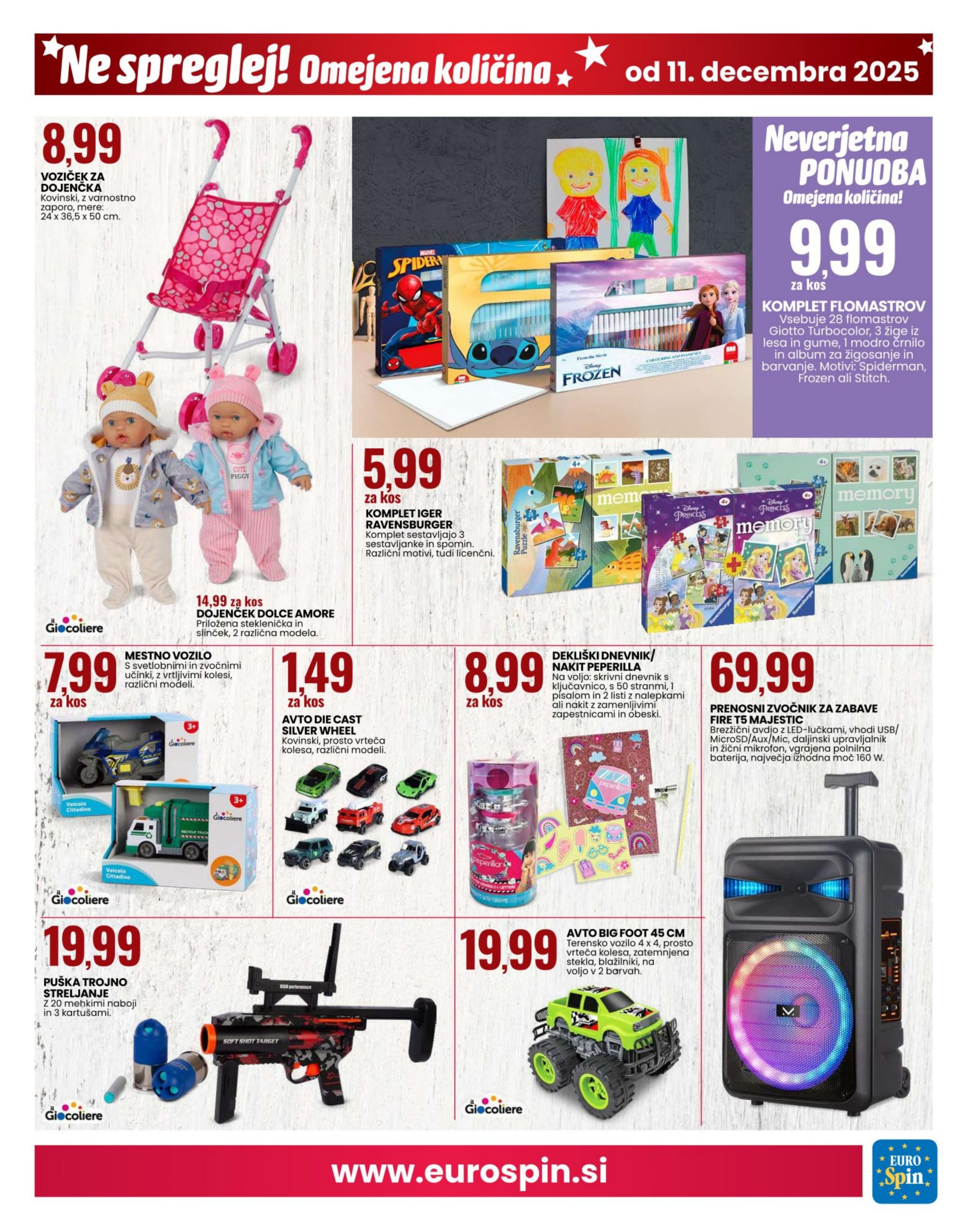 Stran 15. Eurospin kataloga - Akcije od 11.12. do 17.12.2025.