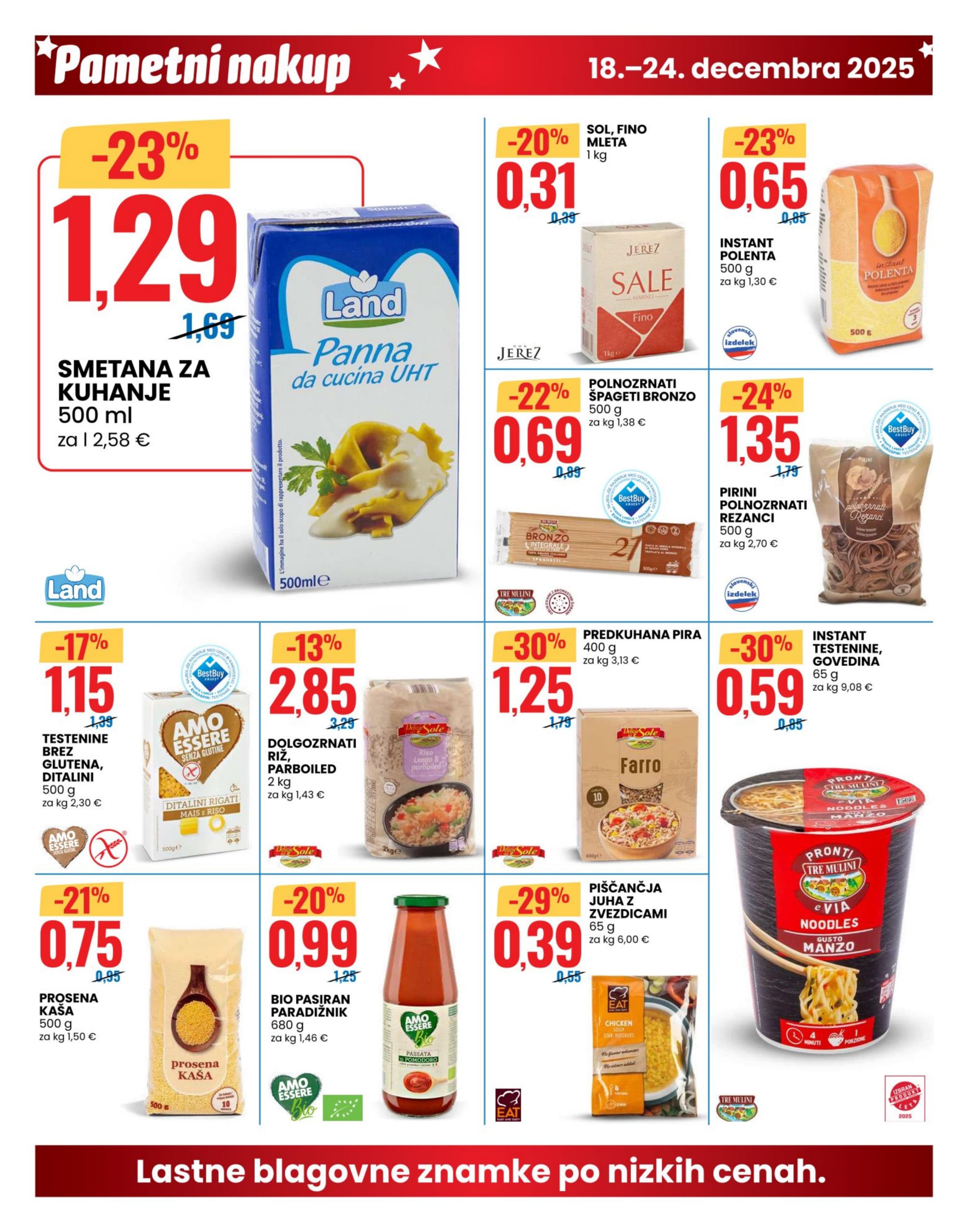 Stran 12. Eurospin kataloga - Akcije od 18.12. do 24.12.2025.
