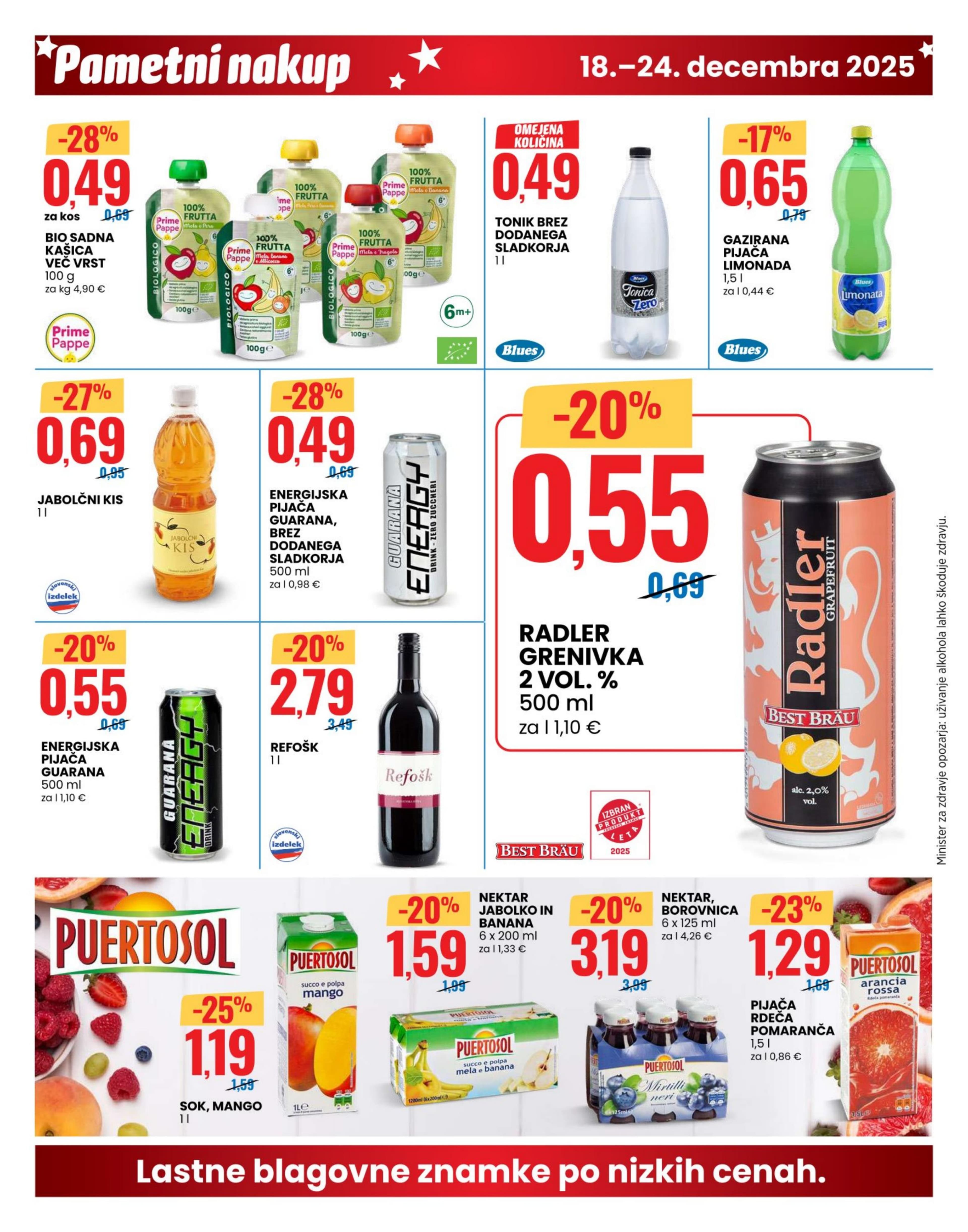 Stran 16. Eurospin kataloga - Akcije od 18.12. do 24.12.2025.