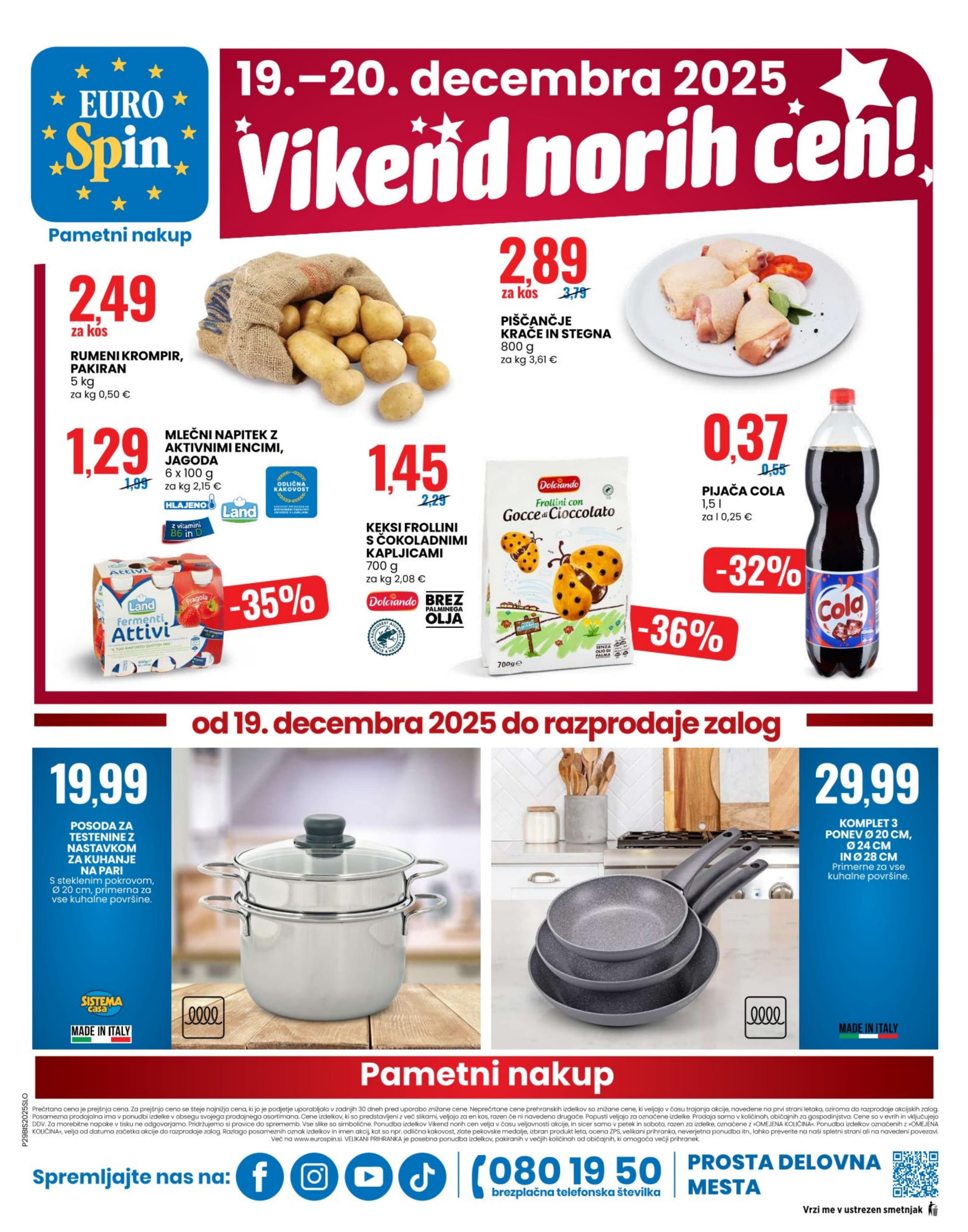 Stran 20. Eurospin kataloga - Akcije od 18.12. do 24.12.2025.