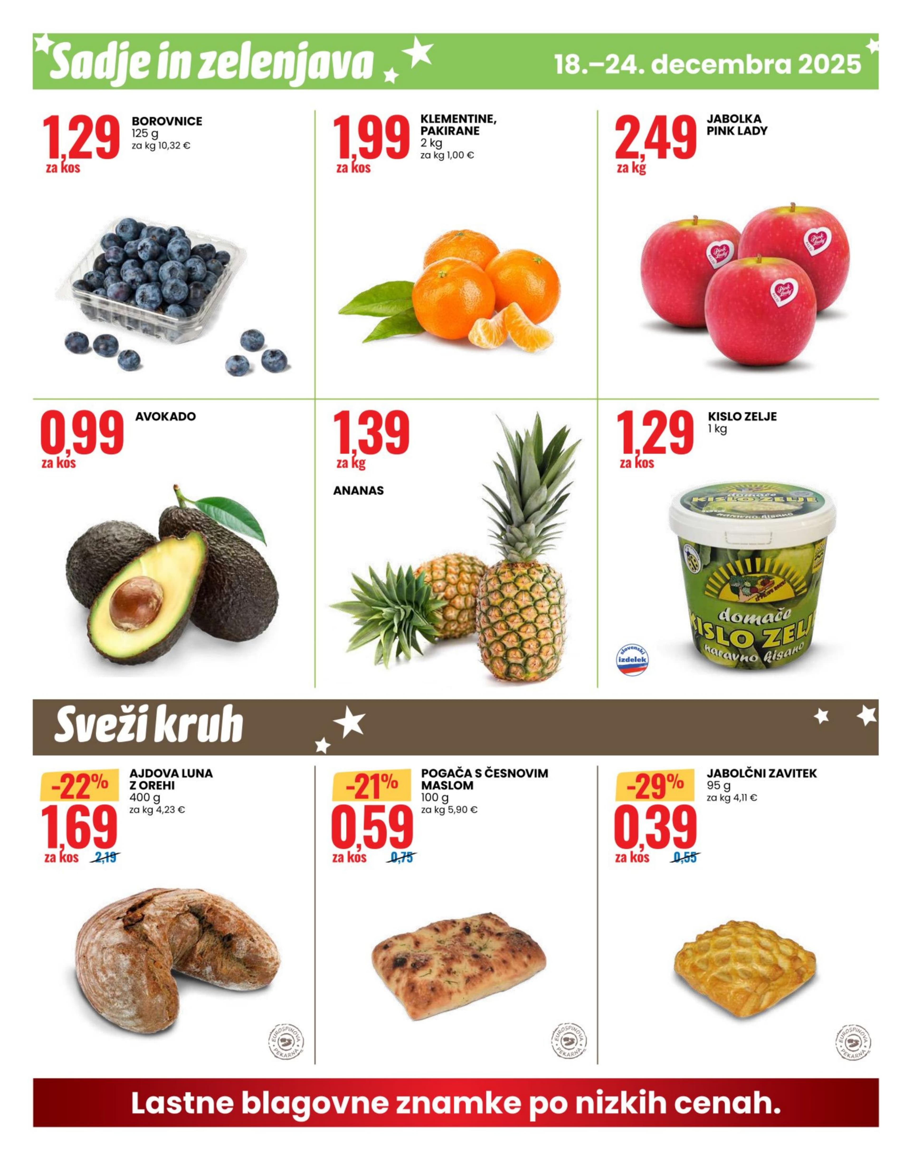 Stran 8. Eurospin kataloga - Akcije od 18.12. do 24.12.2025.