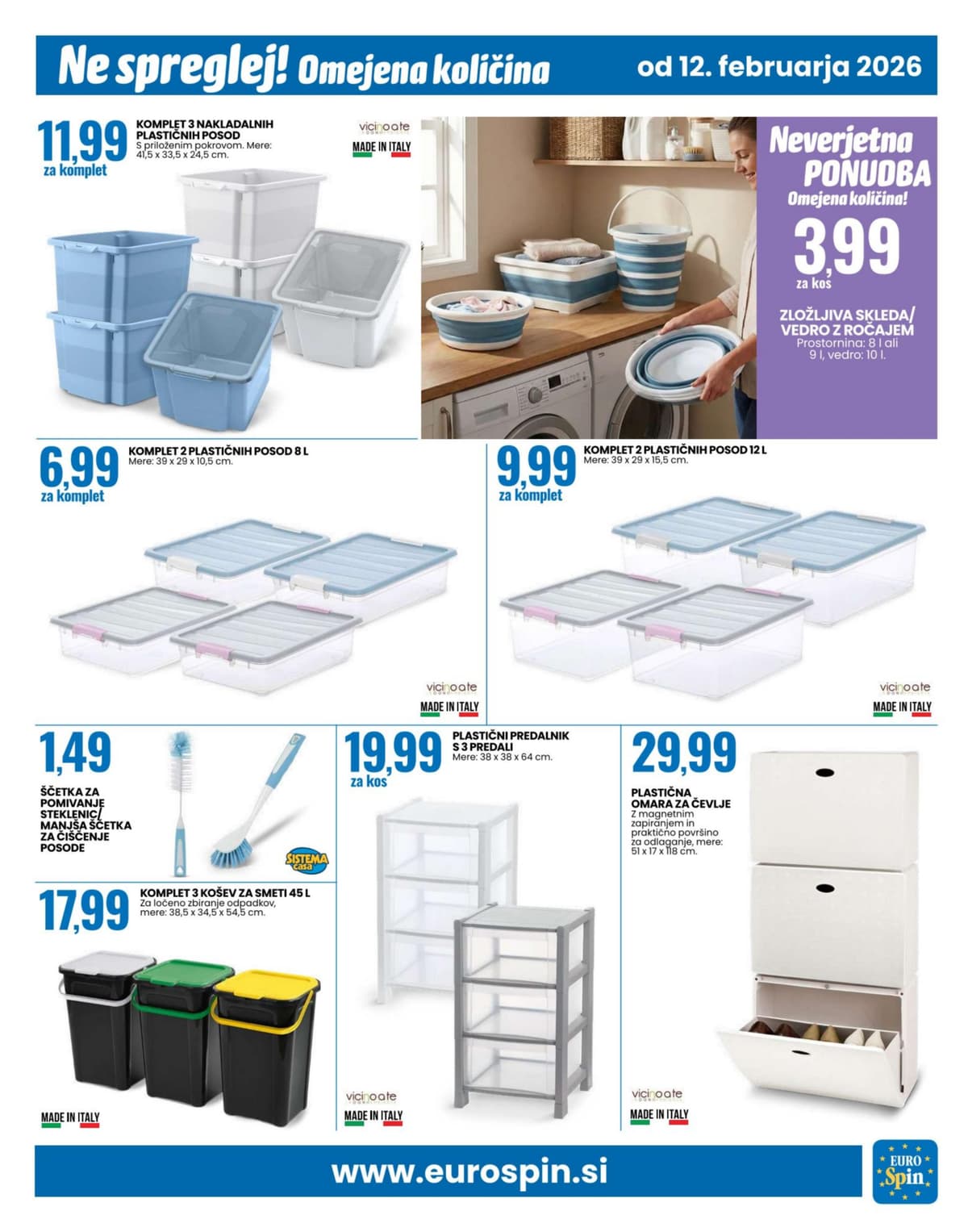 Stran 19. Eurospin kataloga - Akcijska Ponudba od Četrtka od 14.02.2026.
