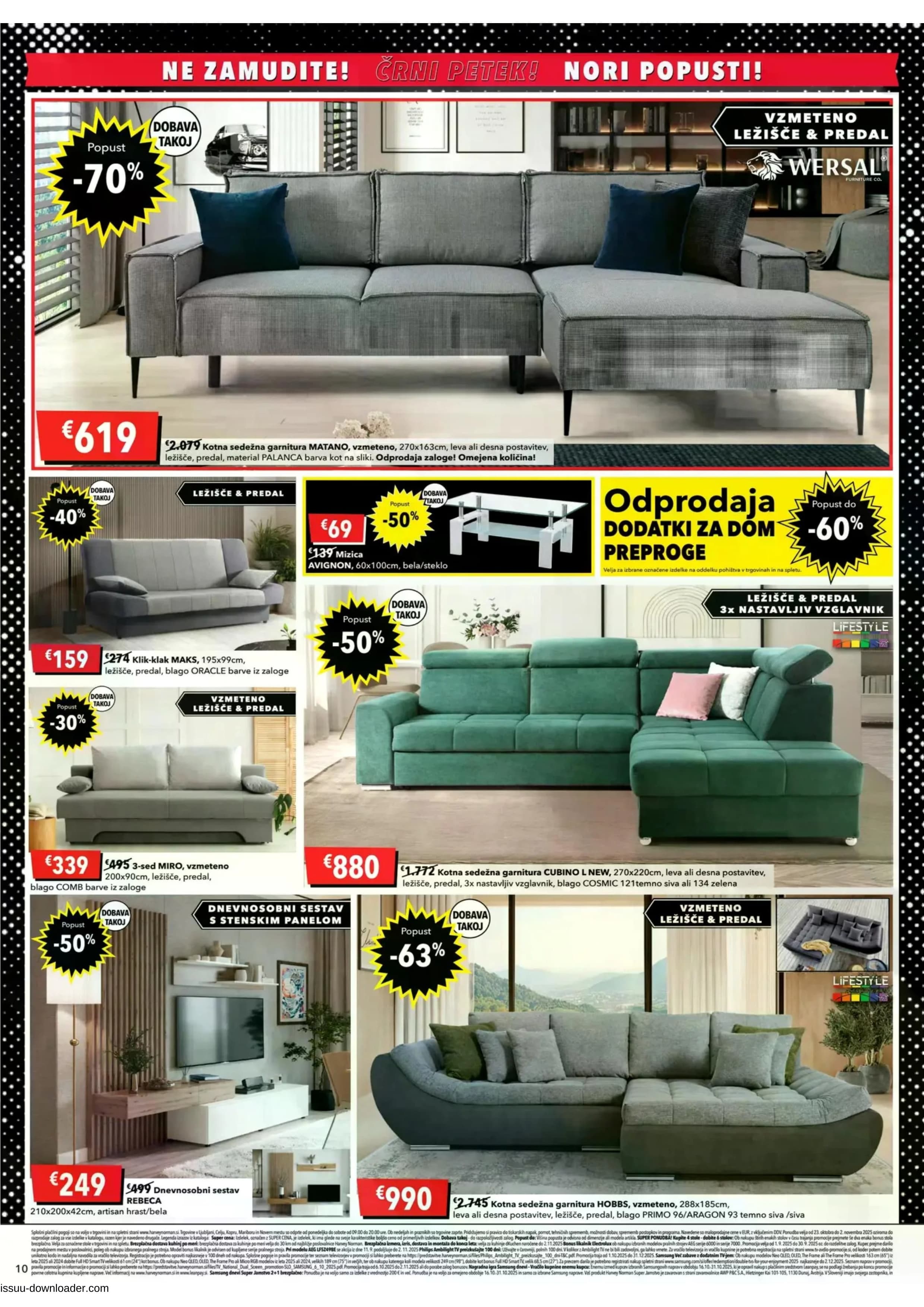 Stran 10. Harvey Norman kataloga - Akcije od 23.10. do 02.11.2025.