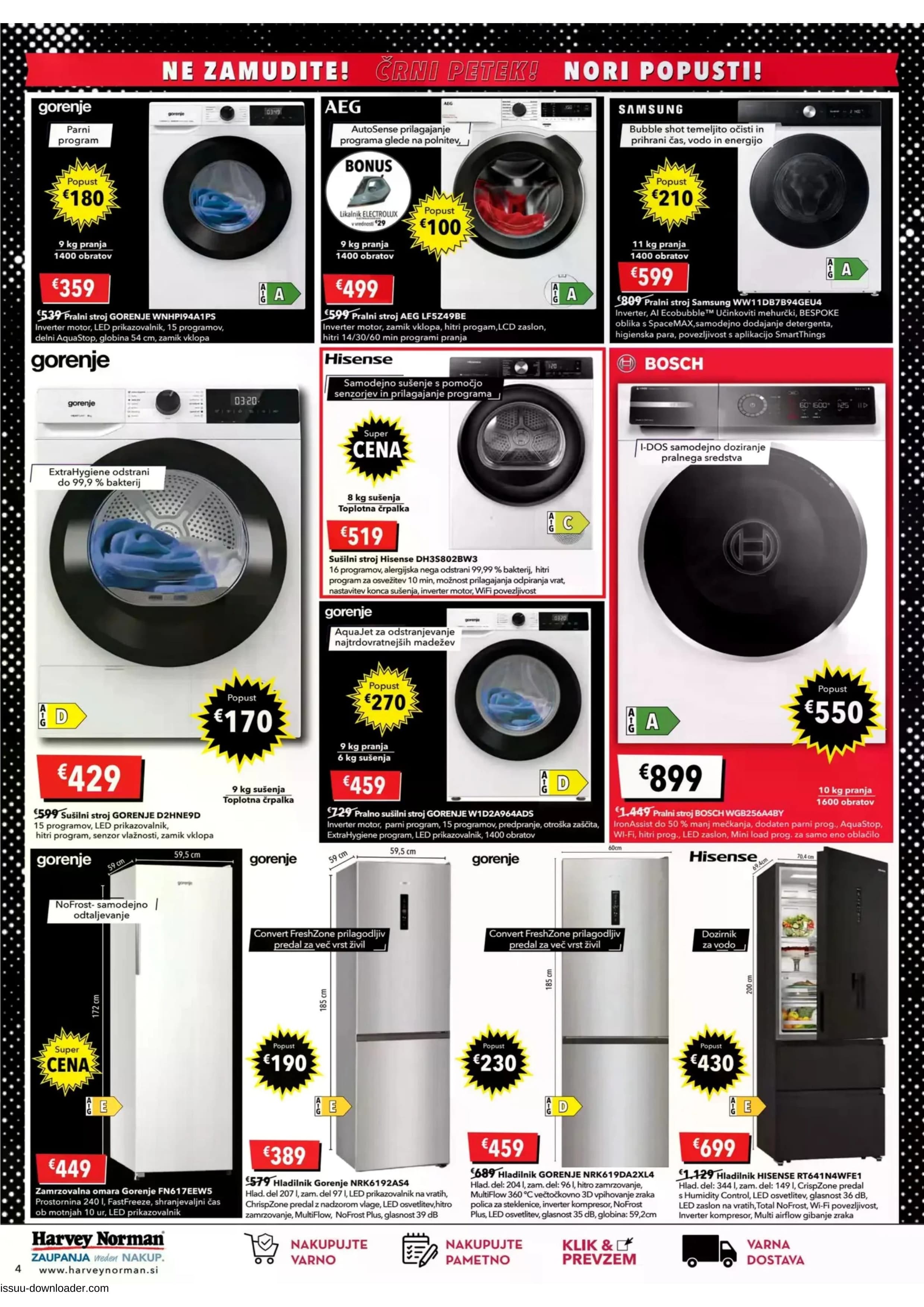 Stran 4. Harvey Norman kataloga - Akcije od 23.10. do 02.11.2025.