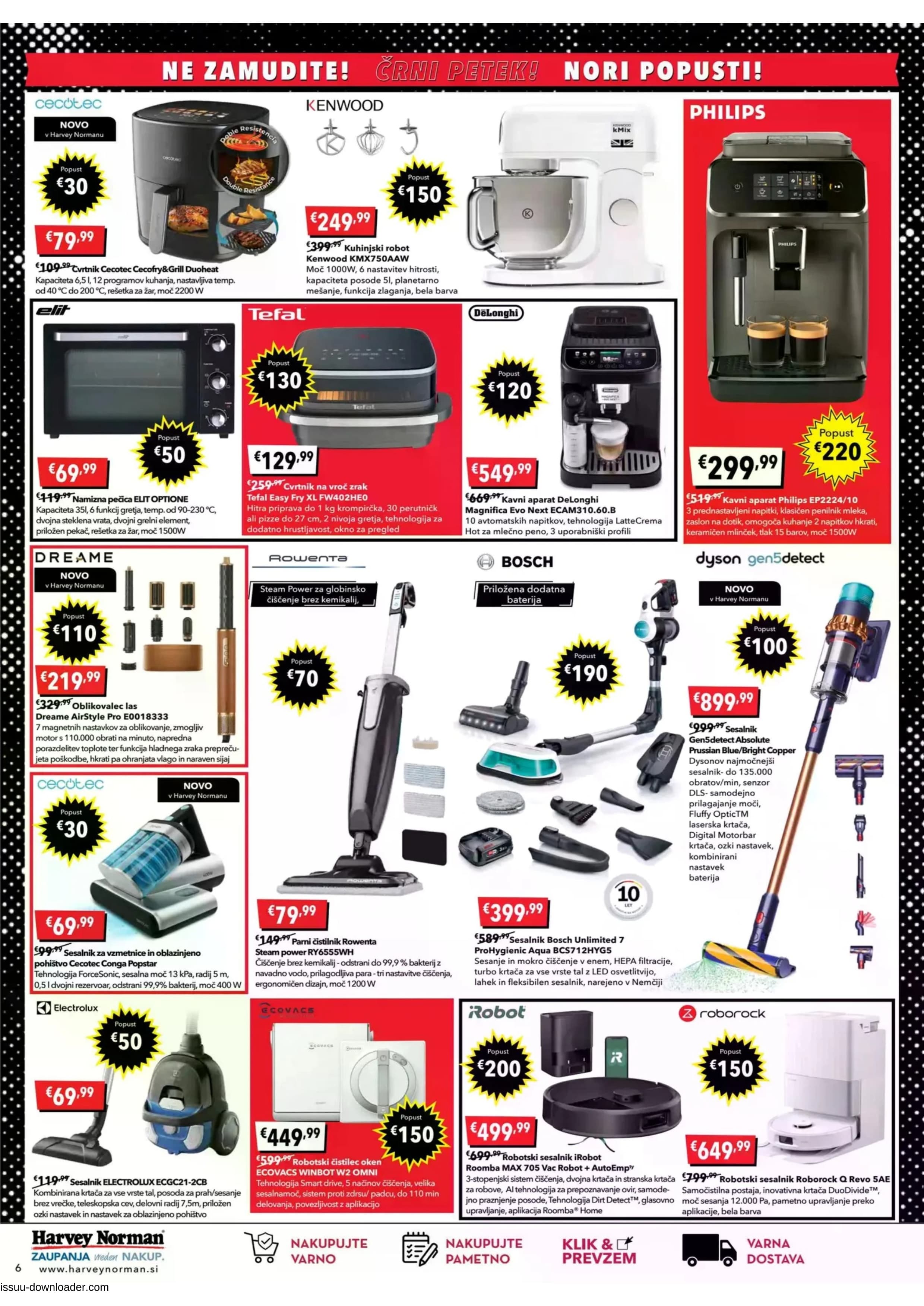 Stran 6. Harvey Norman kataloga - Akcije od 23.10. do 02.11.2025.