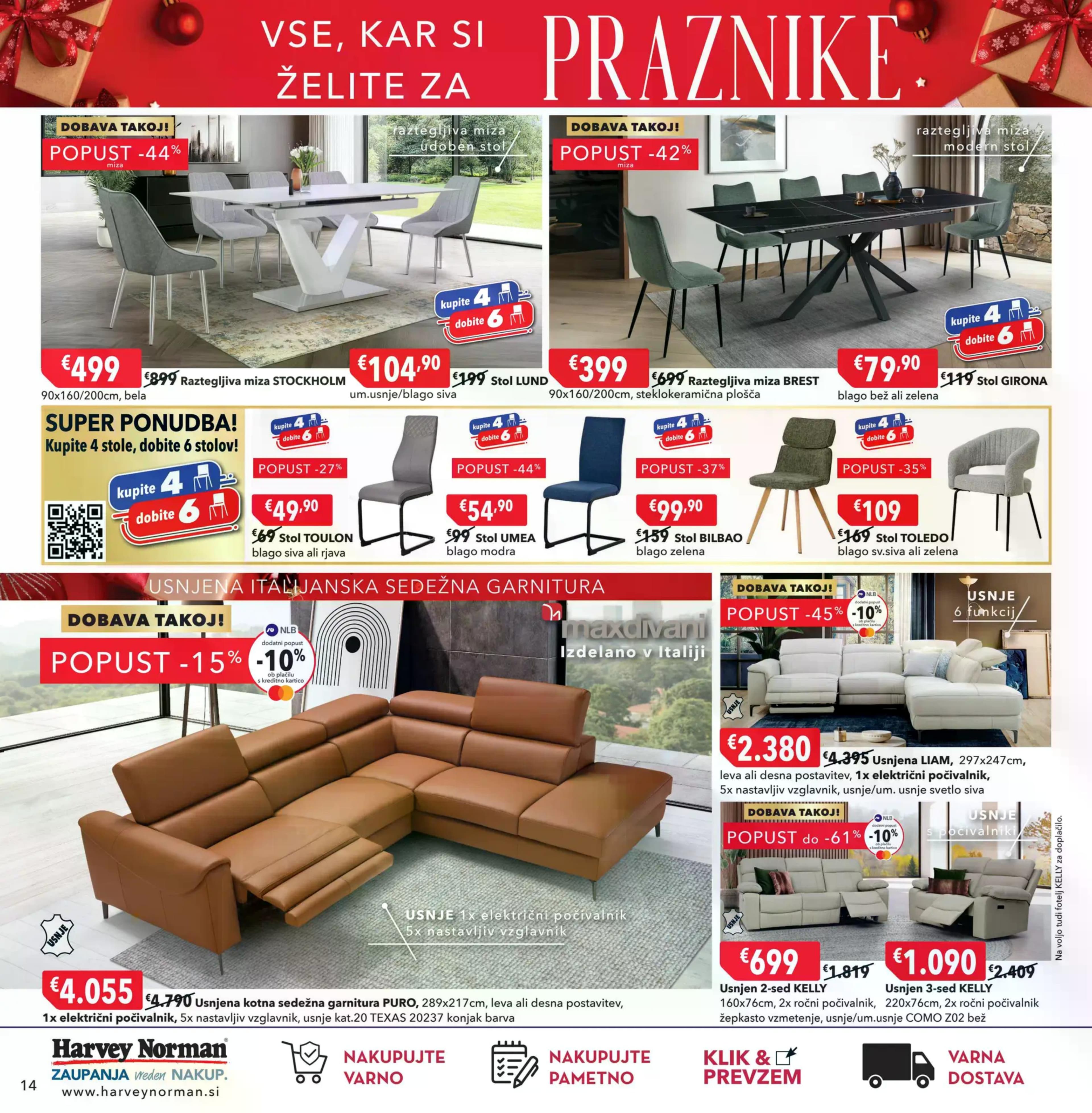 Stran 14. Harvey Norman kataloga - Akcije od 08.12. do 23.12.2025.