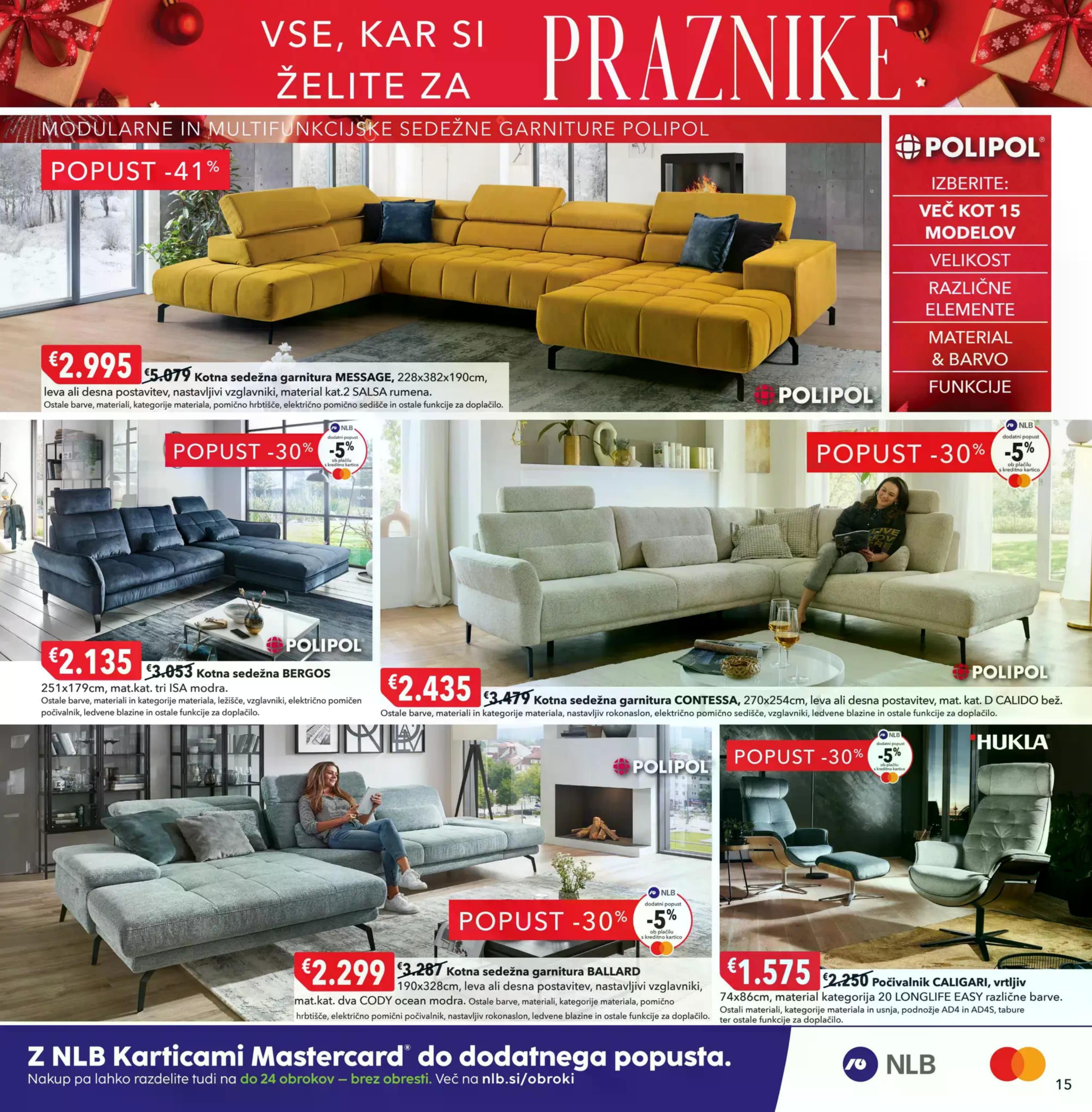 Stran 15. Harvey Norman kataloga - Akcije od 08.12. do 23.12.2025.