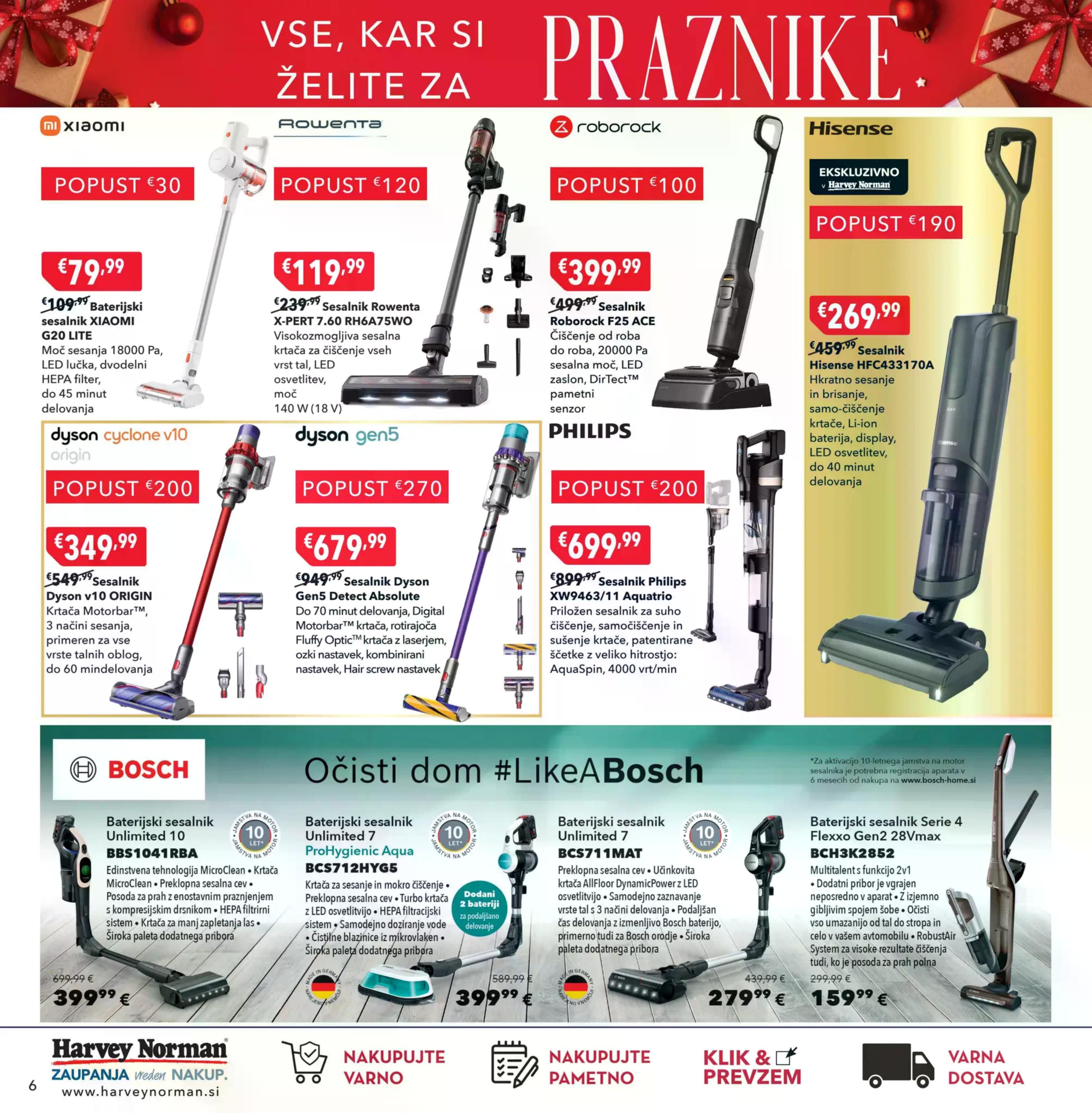 Stran 6. Harvey Norman kataloga - Akcije od 08.12. do 23.12.2025.