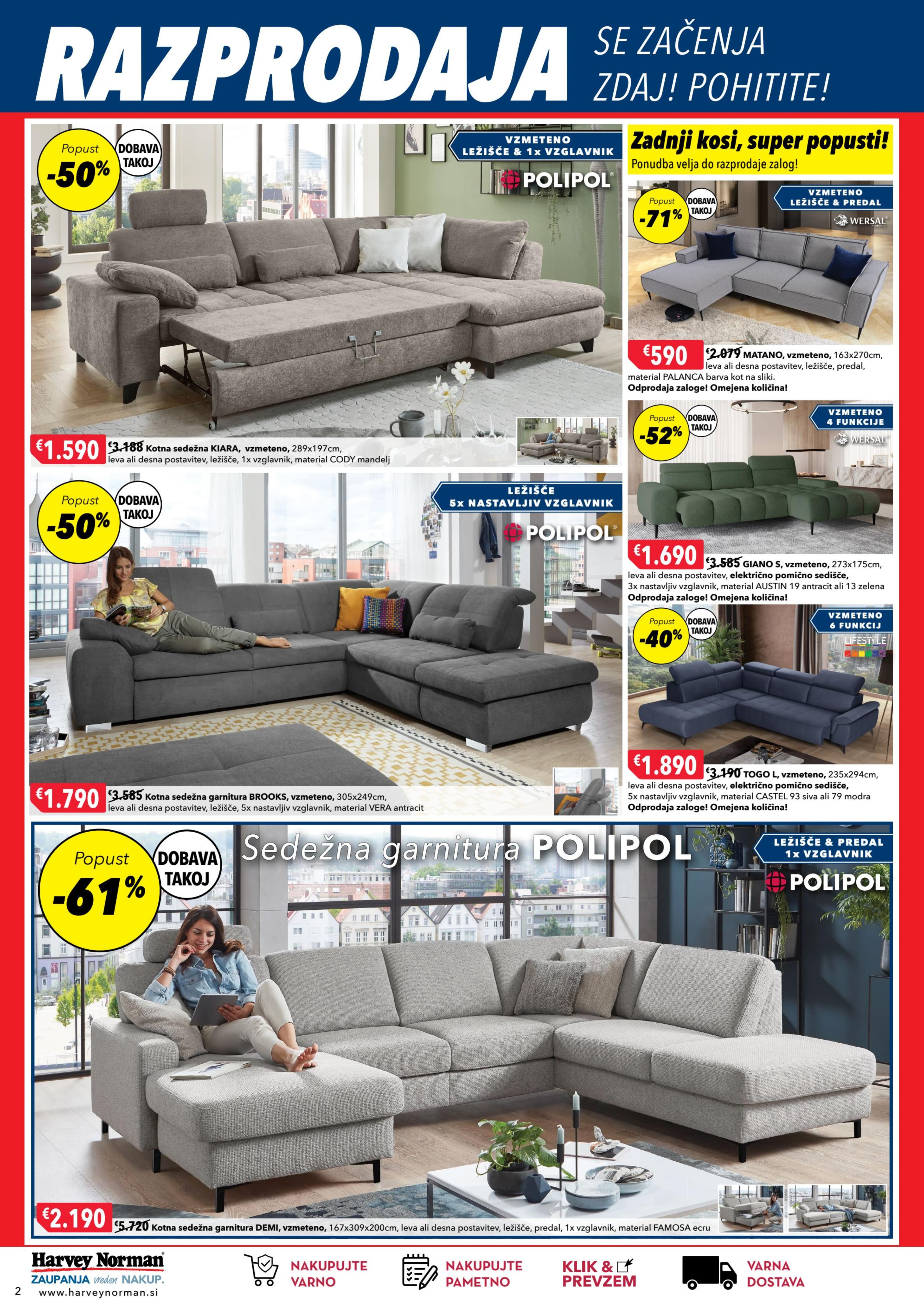 Stran 2. Harvey Norman kataloga - Akcije od 22.12. do 04.01.2026.