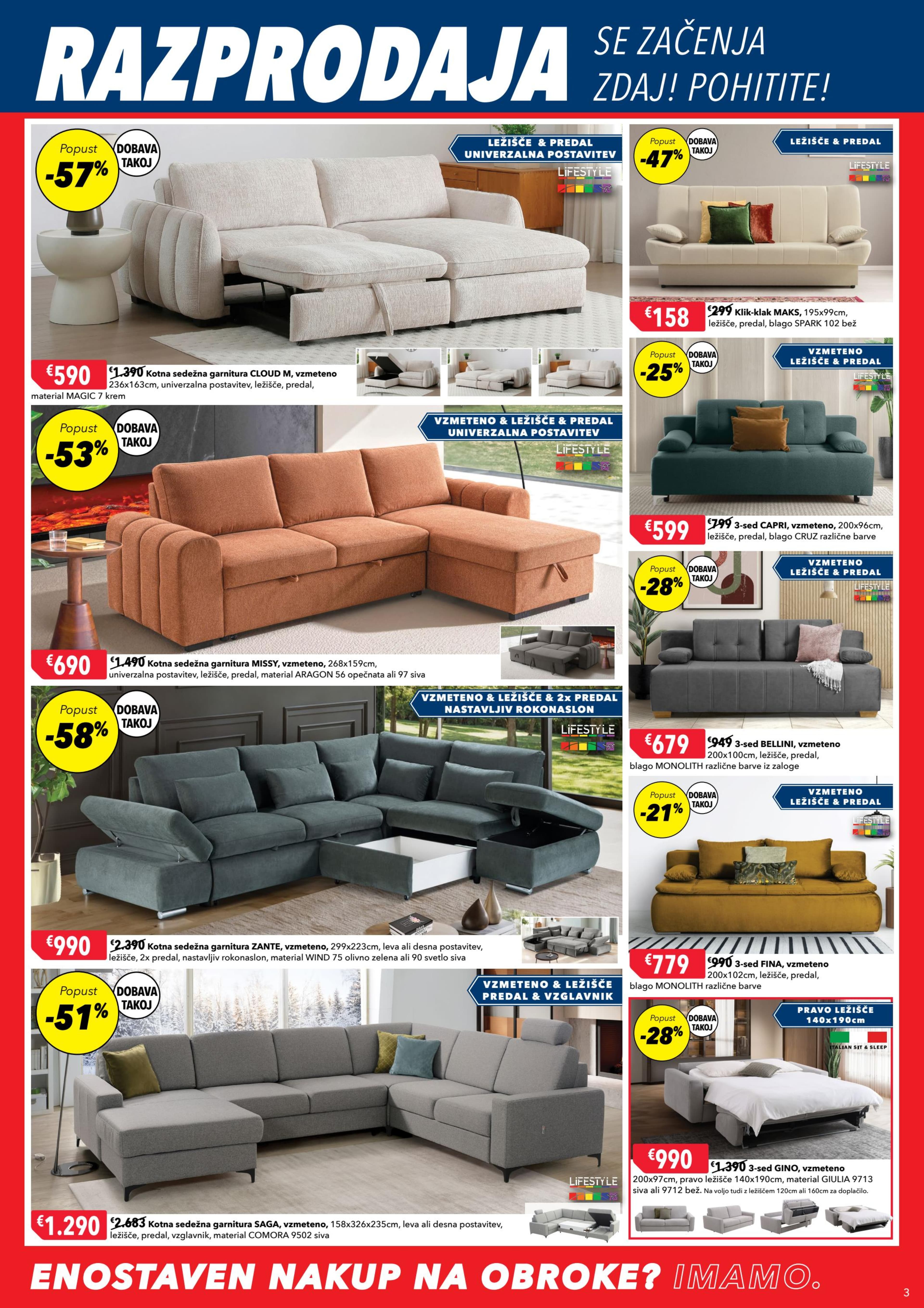 Stran 3. Harvey Norman kataloga - Akcije od 22.12. do 04.01.2026.