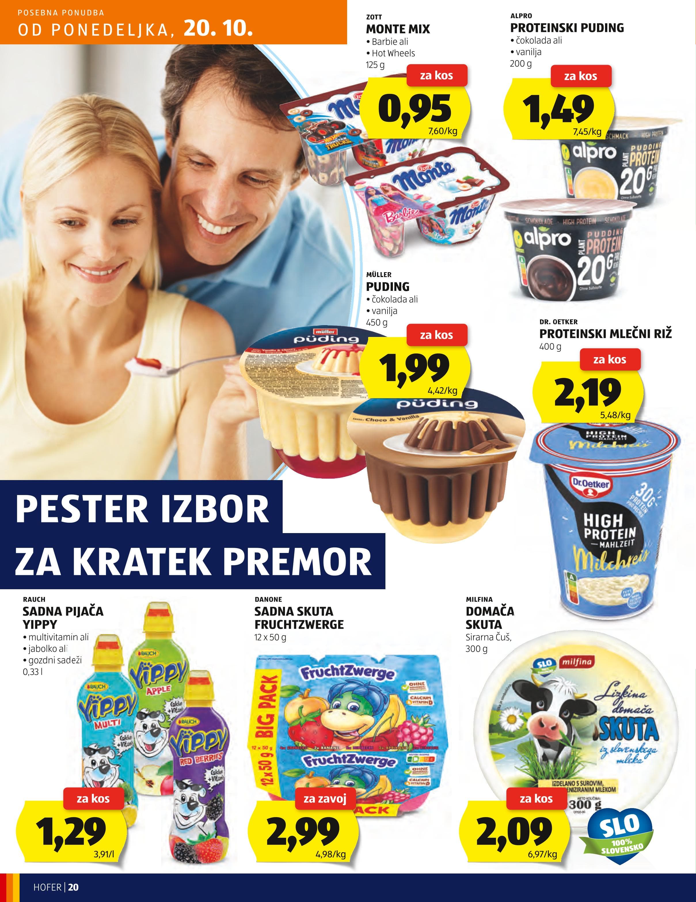 Stran 20. Hofer kataloga - Akcije od 16.10. do 25.10.2025.