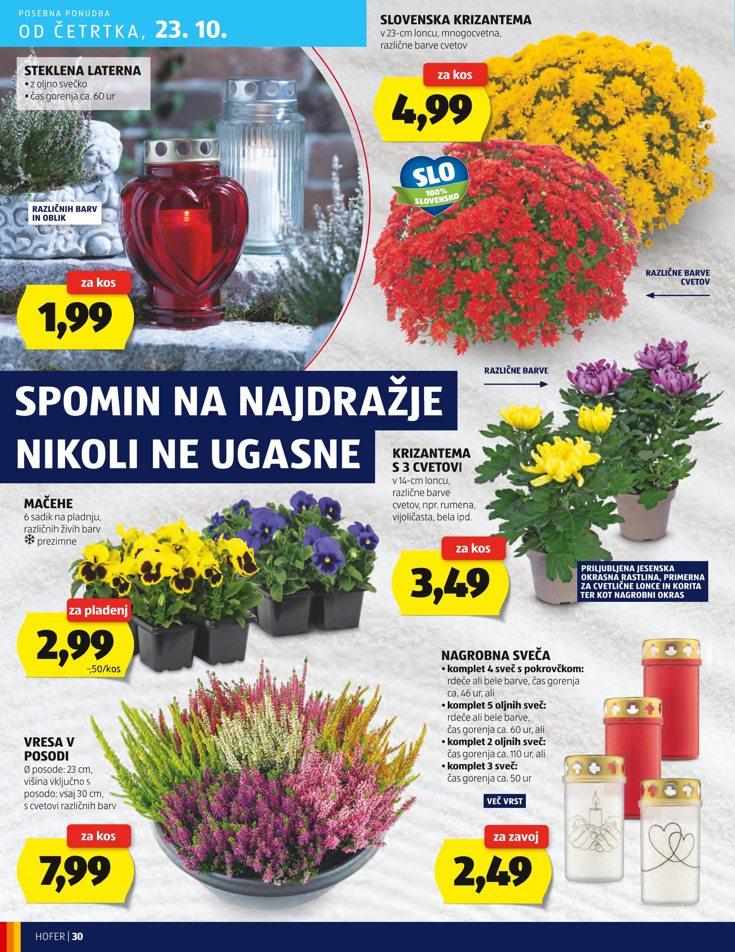 Stran 30. Hofer kataloga - Akcije od 16.10. do 25.10.2025.
