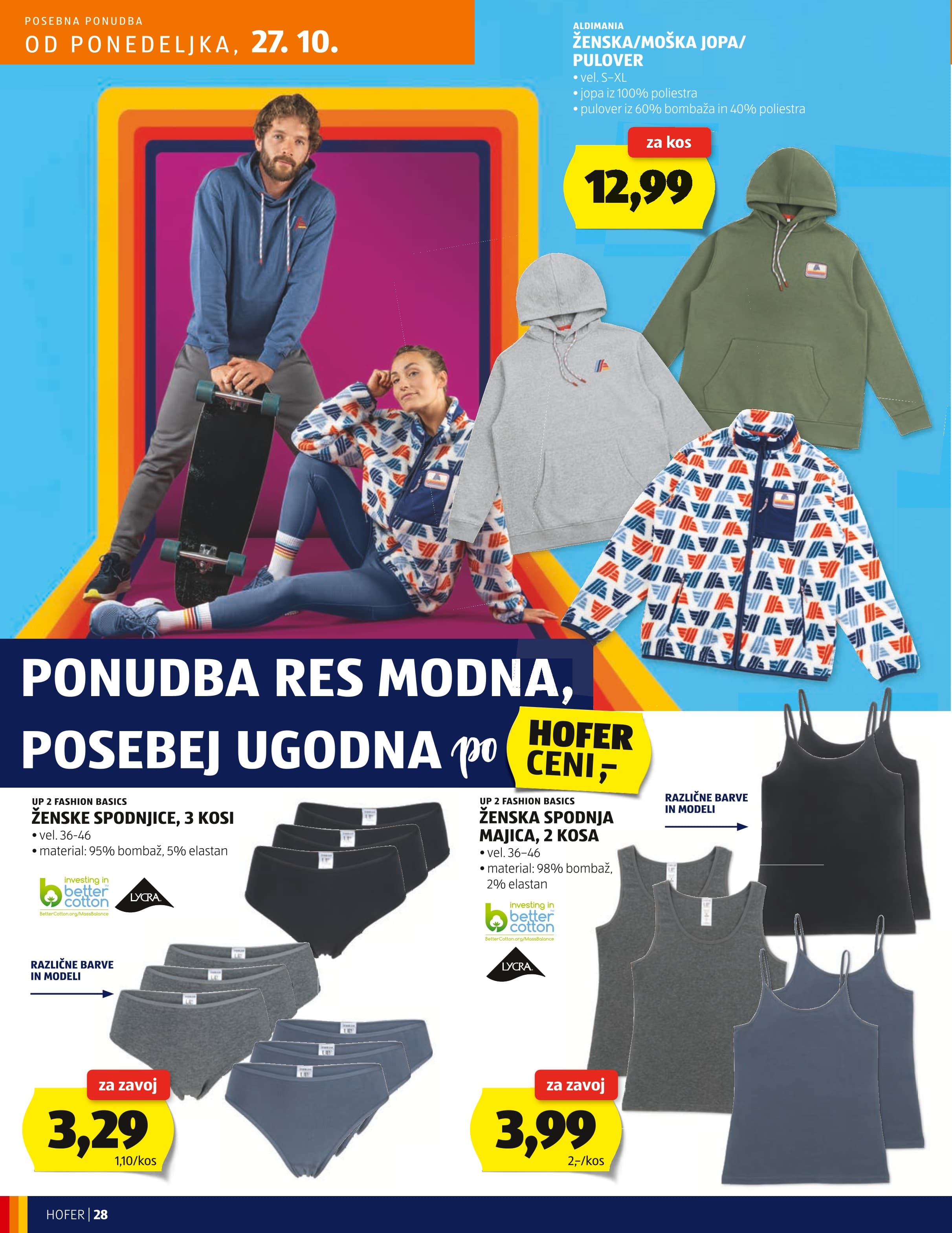 Stran 28. Hofer kataloga - Akcije od 23.10. do 31.10.2025.